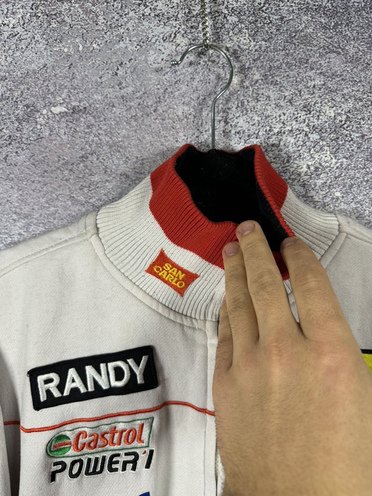 Formula 1 × Honda × Vintage Honda Gresini Racing Patches Zip Hooded F-1 Team Playboy L Size US L / EU 52-54 / 3 - 10 Thumbnail