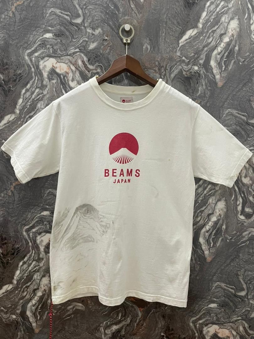 Japanese Brand Beams Plus K3-03 Beams Japan Mt Fuji T-shirt Size US L / EU 52-54 / 3 - 8 Thumbnail