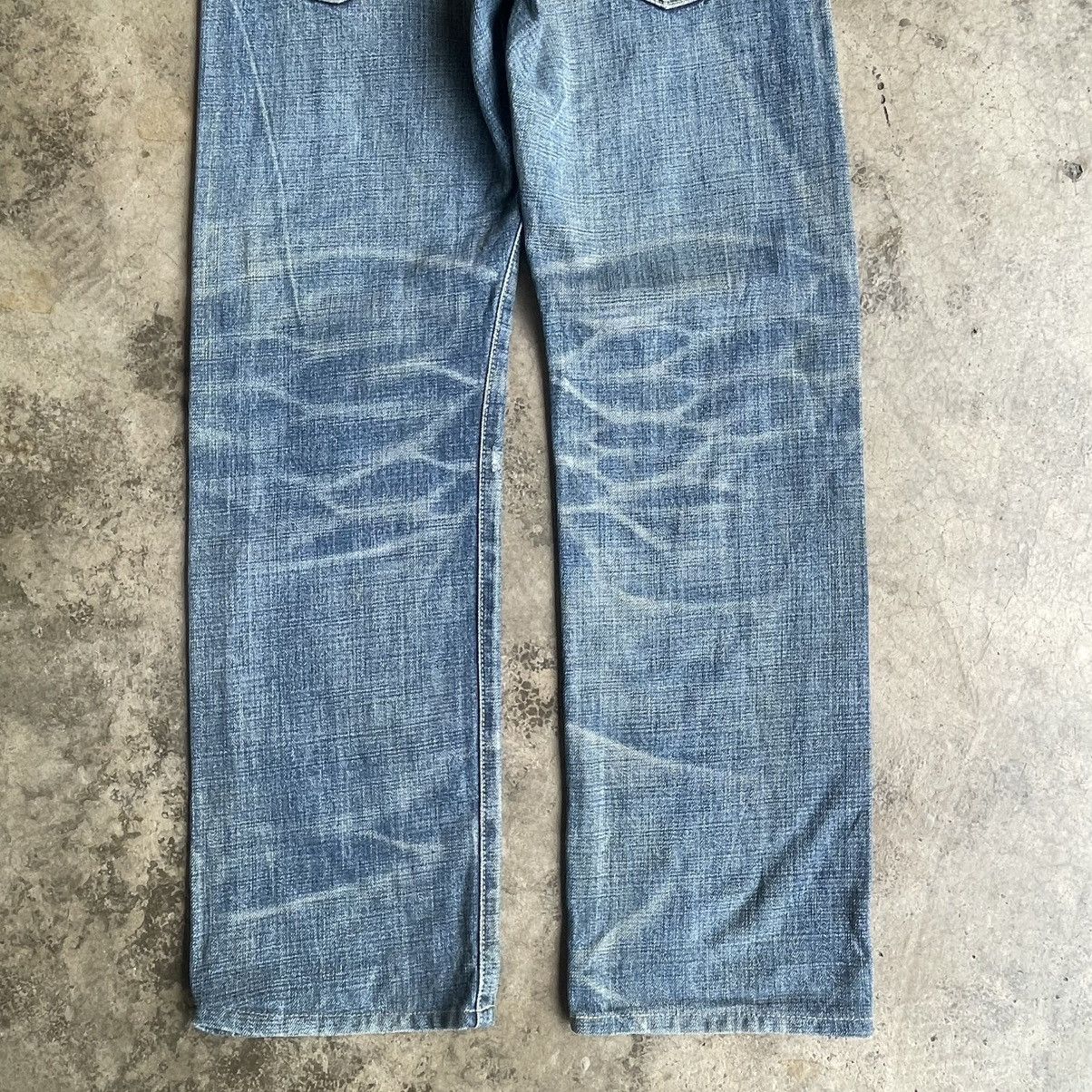 Spellbound 🔥🇯🇵Vintage Spellbound Stoned Washed Ripped Distress Jeans Size US 31 - 6 Thumbnail
