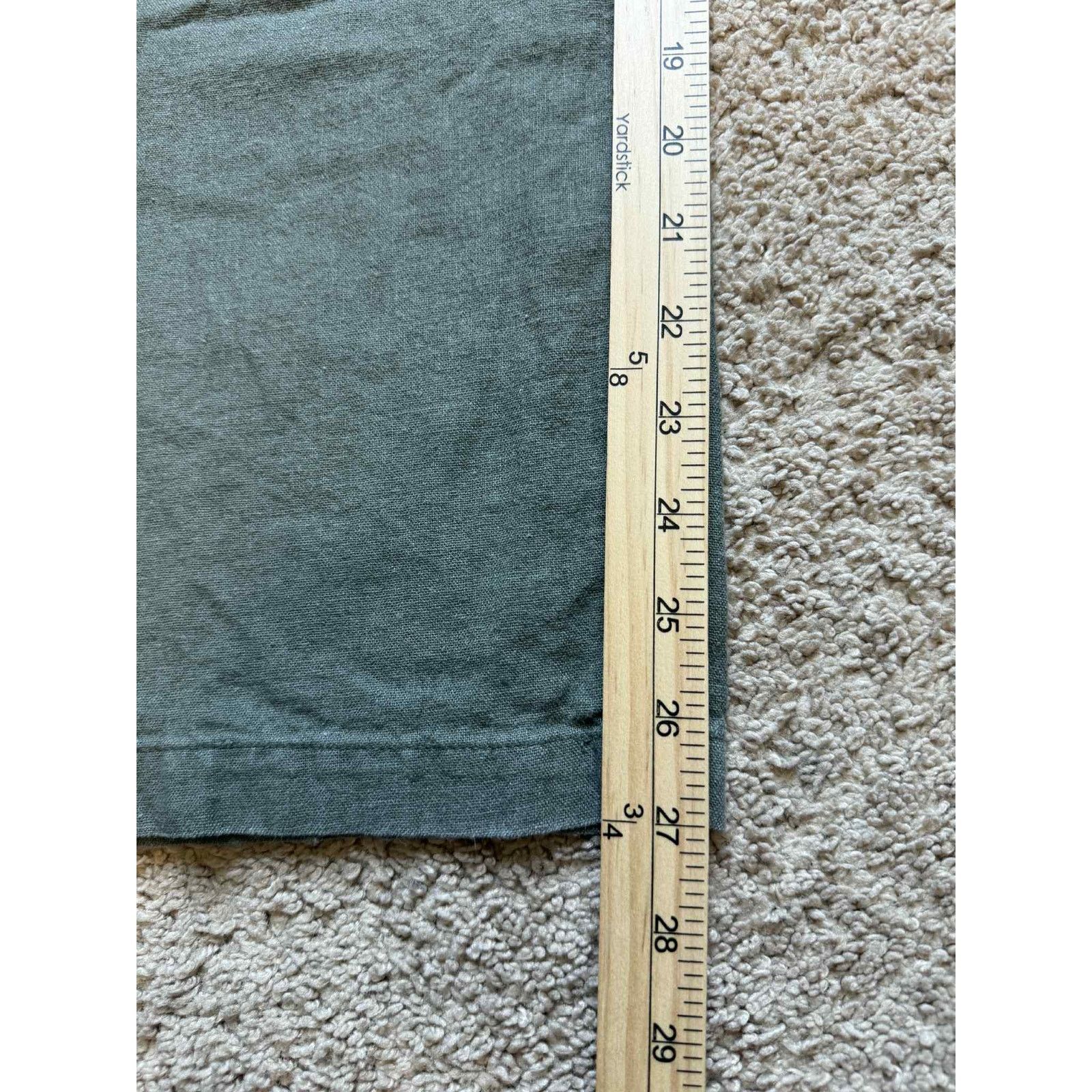 Old Navy Old Navy High Rise Wide Leg Pants Dark Olive Women's Size M Size 28" / US 6 / IT 42 - 9 Thumbnail