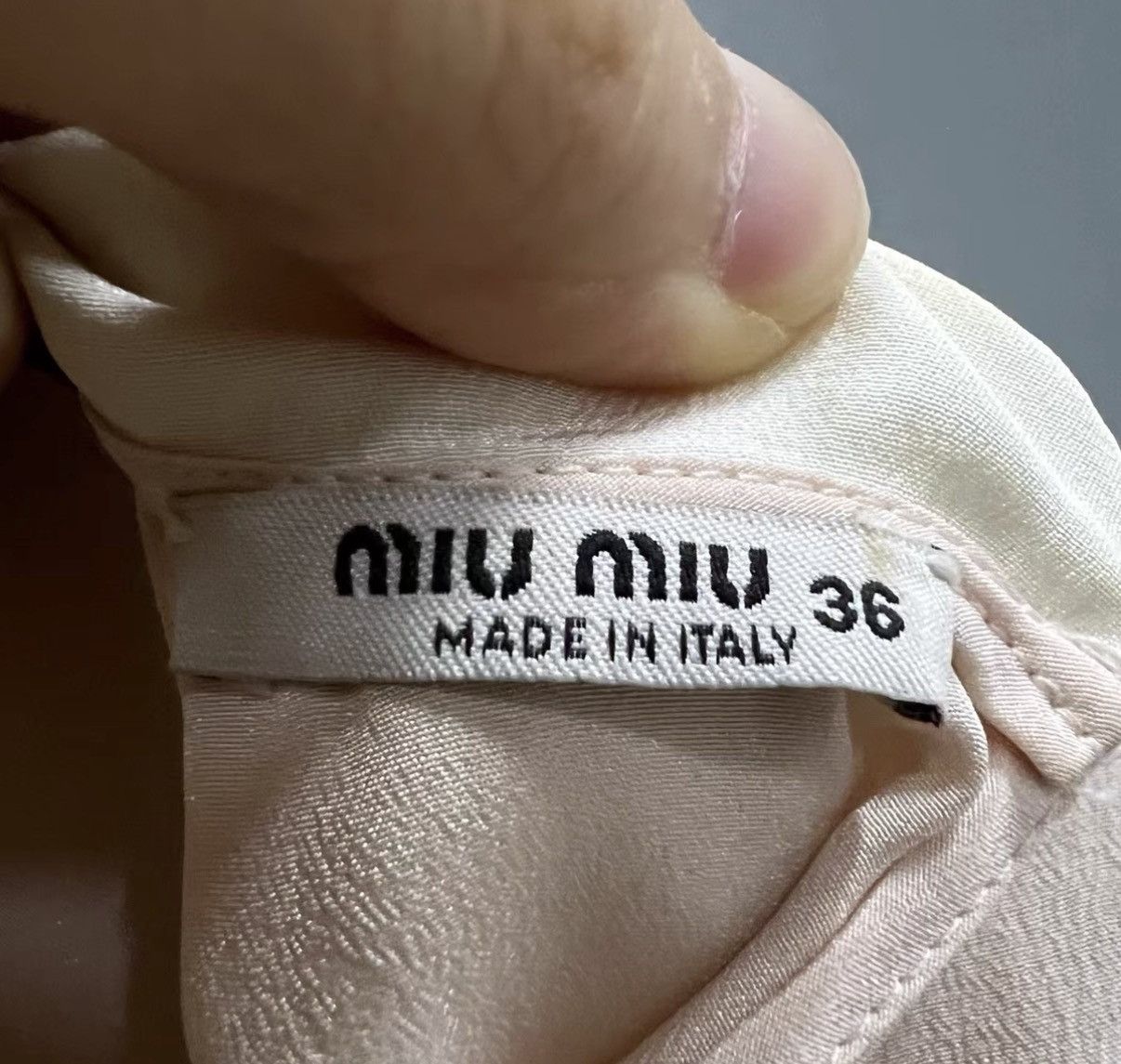 Miu Miu Miu Miu Pale Pink Ruffled Maxi Dress J41 Size XS / US 0-2 / IT 36-38 - 3 Thumbnail