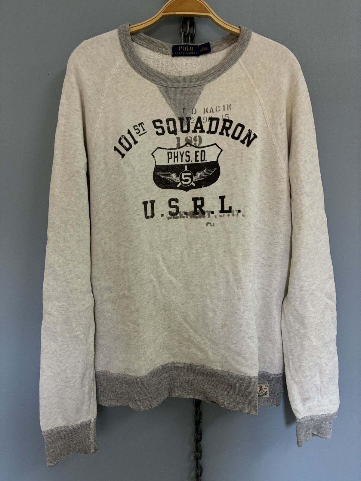 Polo Ralph Lauren Polo Ralph Lauren U.S.R.L. double V neck sweatshirt Size US L / EU 52-54 / 3 - 3 Thumbnail