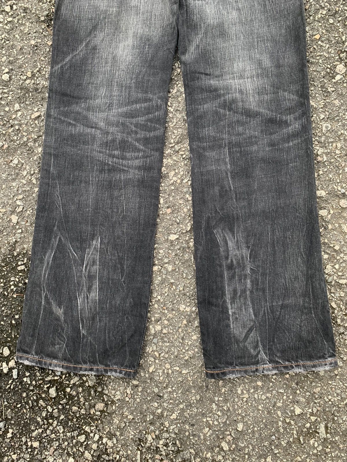 Edwin EDWIN 503 NAVAJO STYLE FADED & RUSTY MUDMAX DISTRESSED DENIM Size US 31 - 8 Thumbnail
