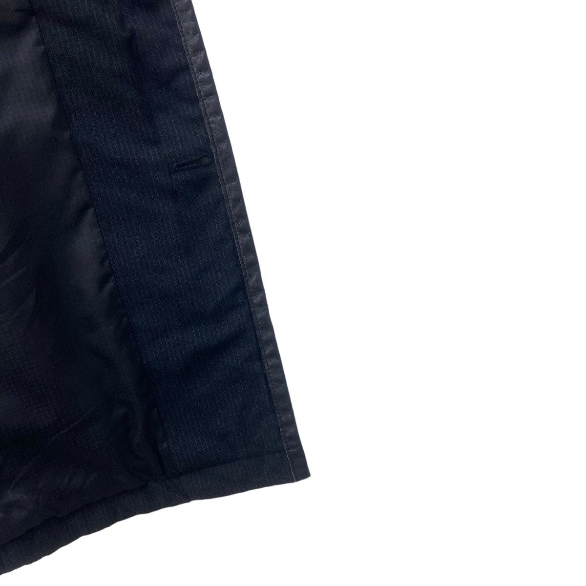 Japanese Brand × Takeo Kikuchi Japanese Brand Takeo Kikuchi Leather Trimmed Quilted Jacket Size US S / EU 44-46 / 1 - 16 Thumbnail