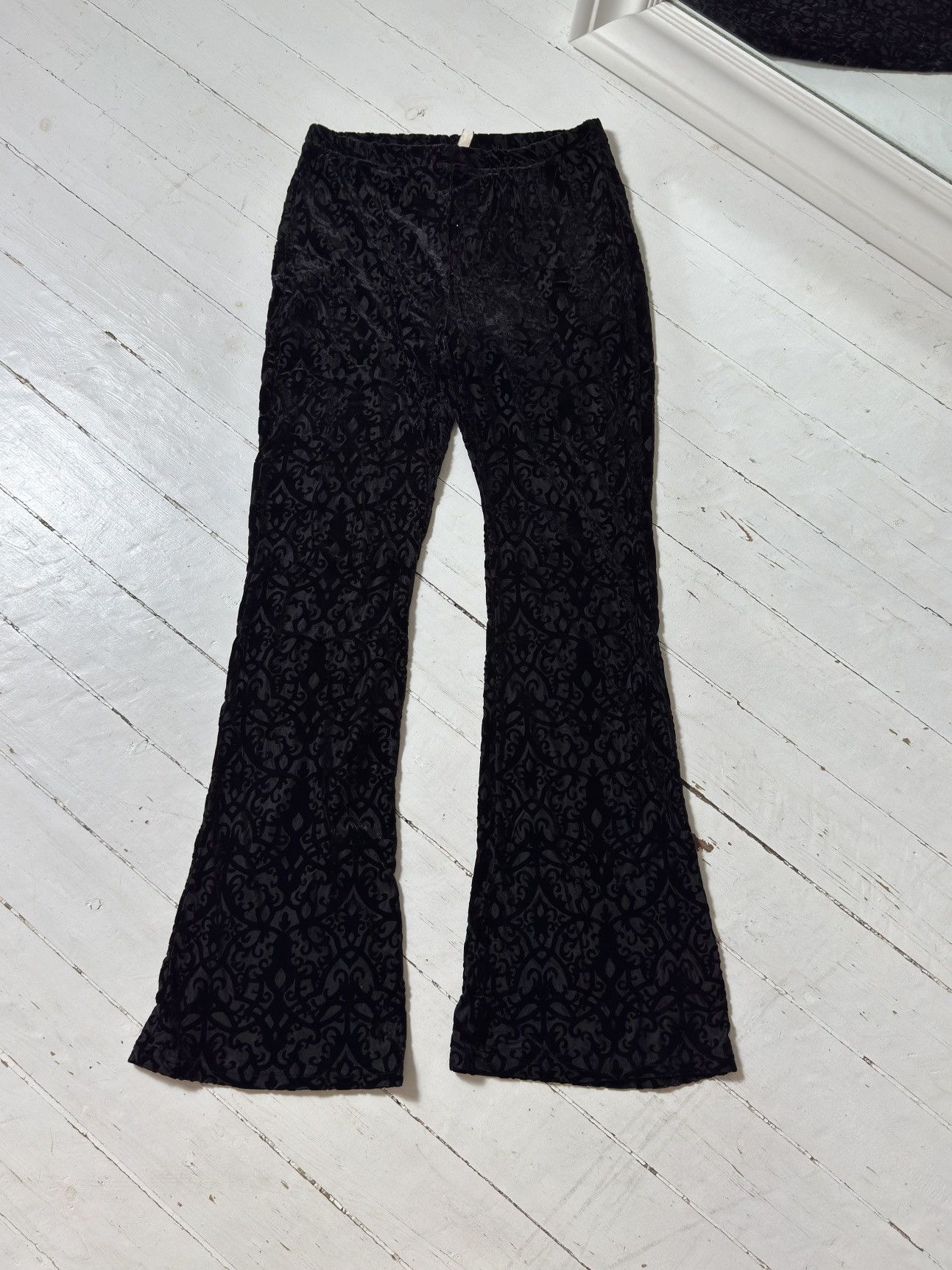 Other AVANT GARDE GUIPURE PATTERNS 2000s PANTS Size 28" / US 6 / IT 42 - 4 Thumbnail