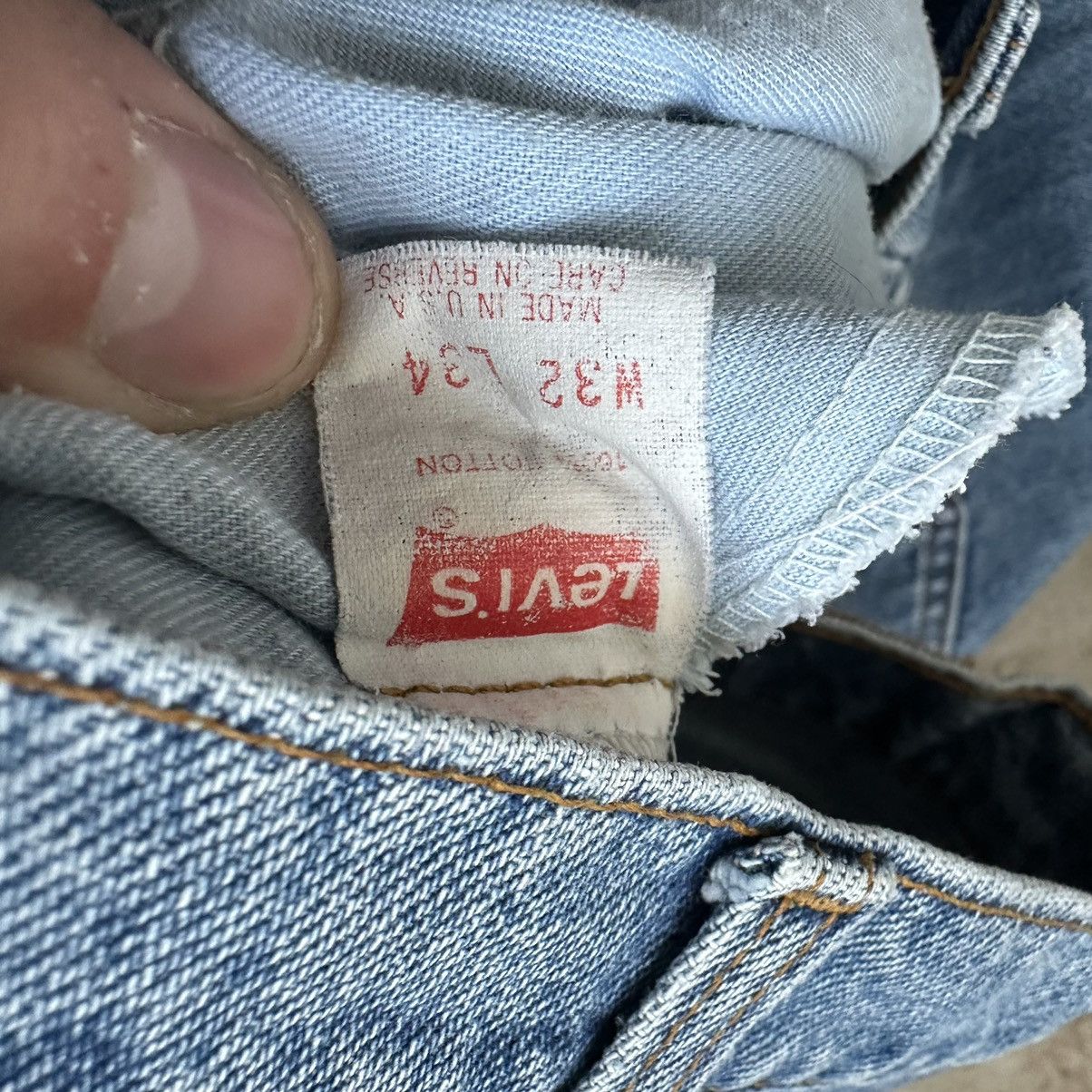 Levi's × Vintage Vintage Levi's 505 Made in USA 32x34 Size US 32 / EU 48 - 14 Thumbnail