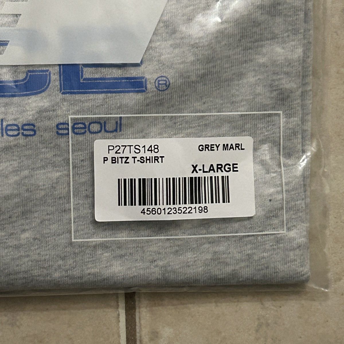 Palace Palace P Bitz T-Shirt FW24 Gray Size US XL / EU 56 / 4 - 4 Thumbnail