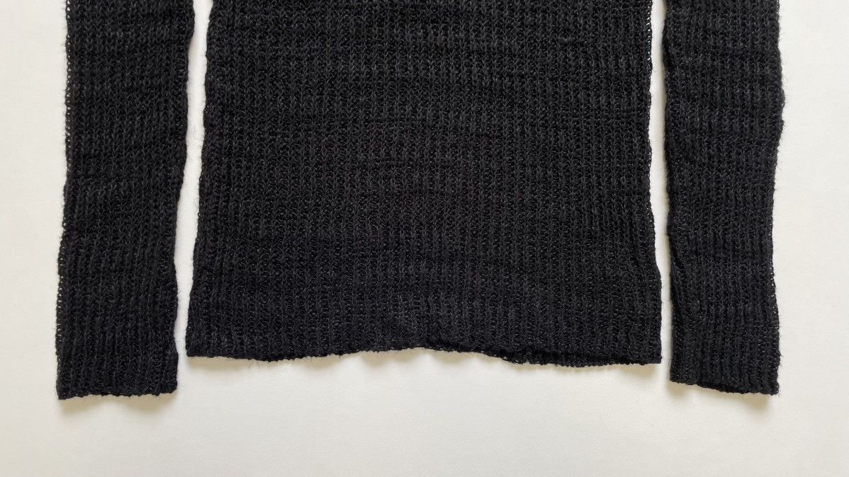 Dries Van Noten ‘Milla’ Black Cobweb Weave Sweater Size US M / EU 48-50 / 2 - 15 Thumbnail