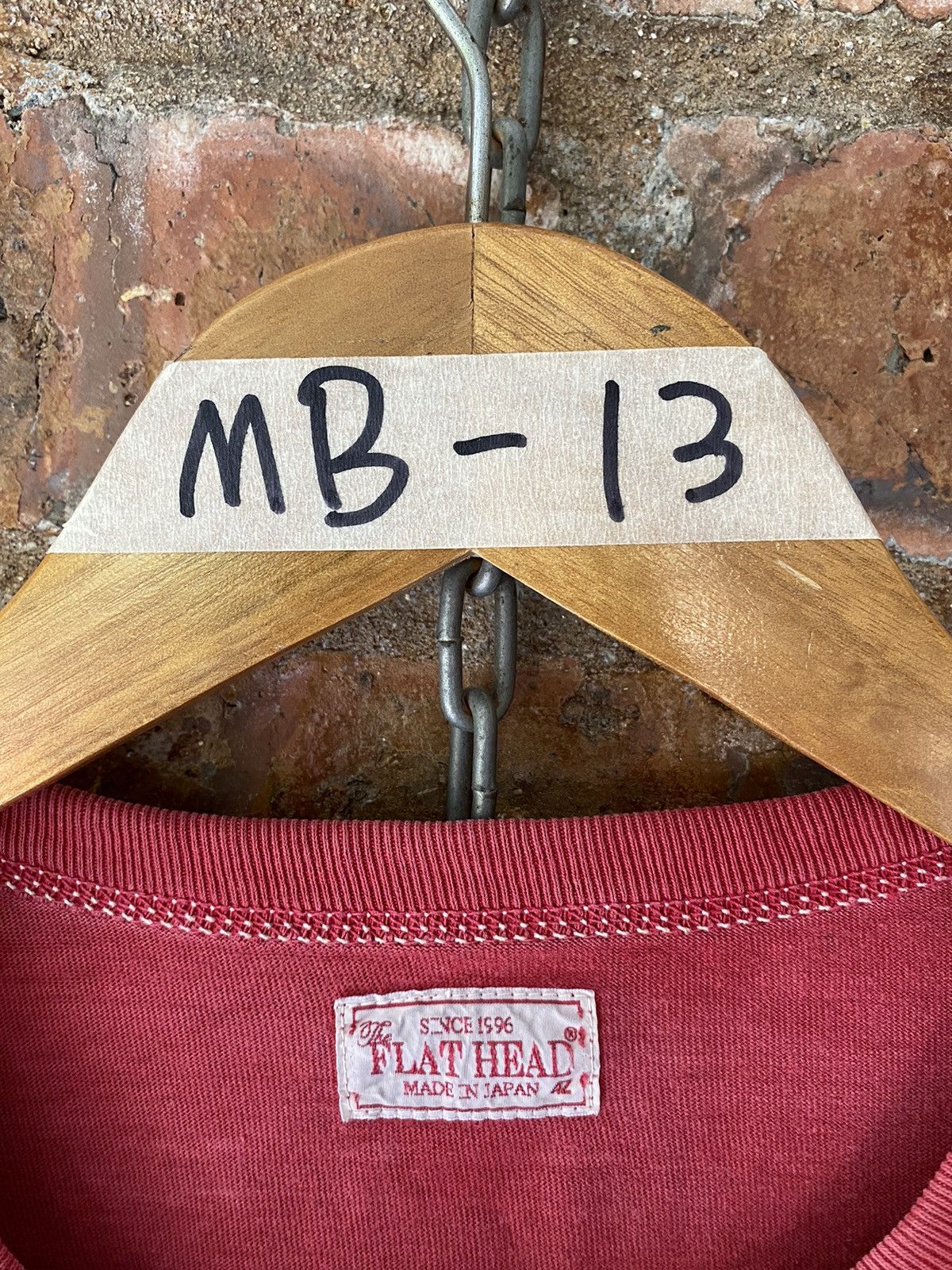 The Flat Head Vintage Flat Head logo tee Size US M / EU 48-50 / 2 - 13 Thumbnail