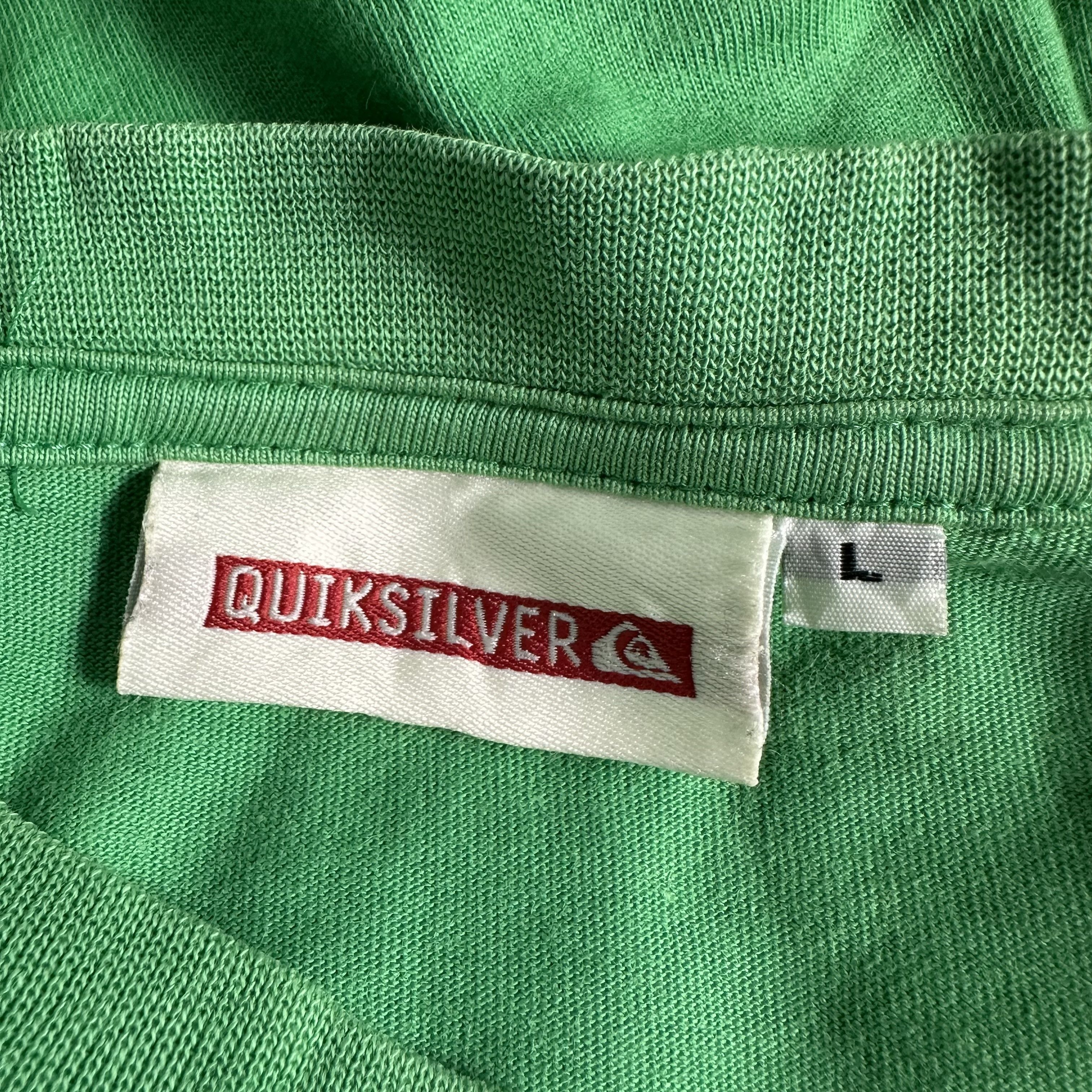 Quiksilver × Vintage 🔥RARE🔥Vintage Quiksilver Skateboard Spell Out T-shirt Size US L / EU 52-54 / 3 - 7 Thumbnail