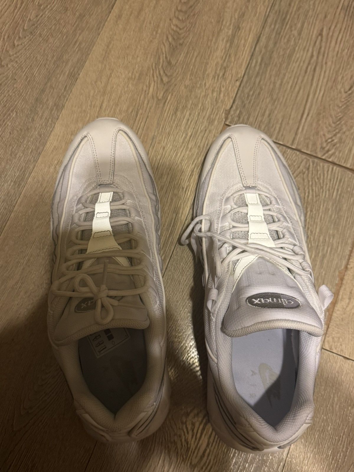 Nike Pure white air max 95 Size US 15 / EU 48 - 6 Thumbnail