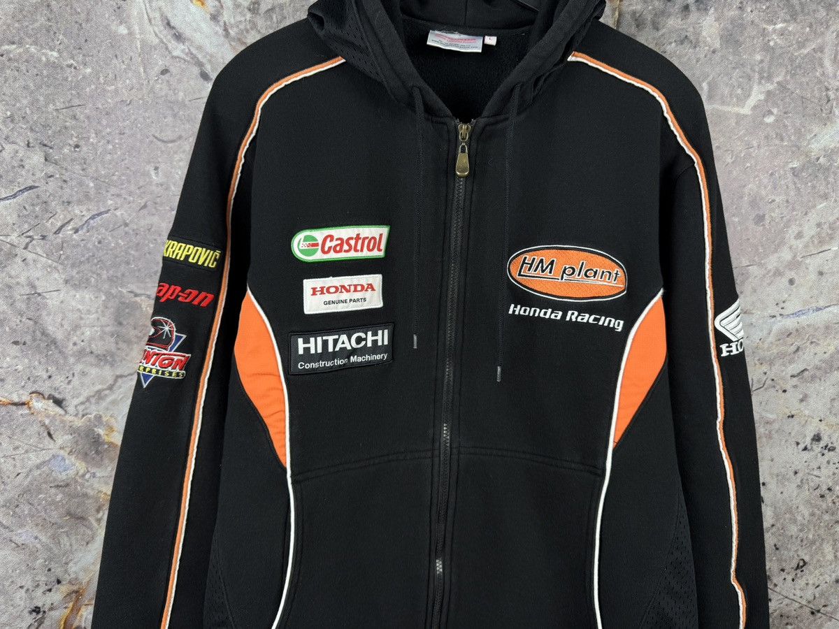 Honda Honda Racing Castrol Hitachi Zip Hoodie Motorsport Size L Size US L / EU 52-54 / 3 - 3 Thumbnail