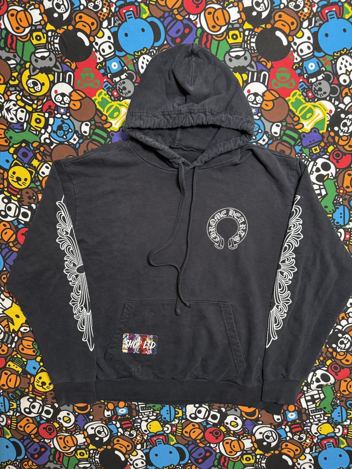 Chrome Hearts Chrome Hearts Floral Horseshoe Logo Pullover Hoodie Size US L / EU 52-54 / 3 - 1 Thumbnail