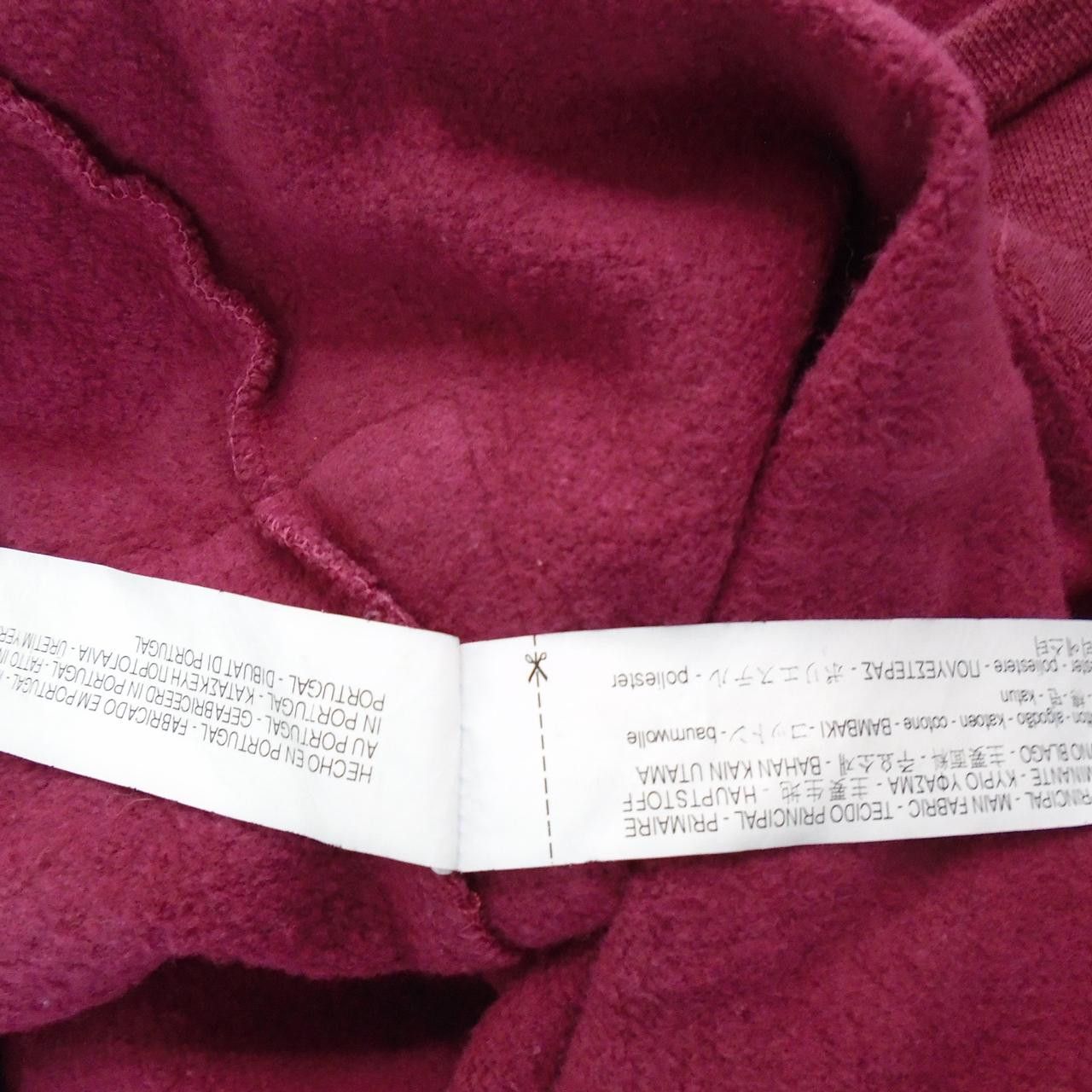 Zara Women's T-Shirt Zara. Bordeaux. XS. Used. Satisfactory Size XS / US 0-2 / IT 36-38 - 10 Thumbnail