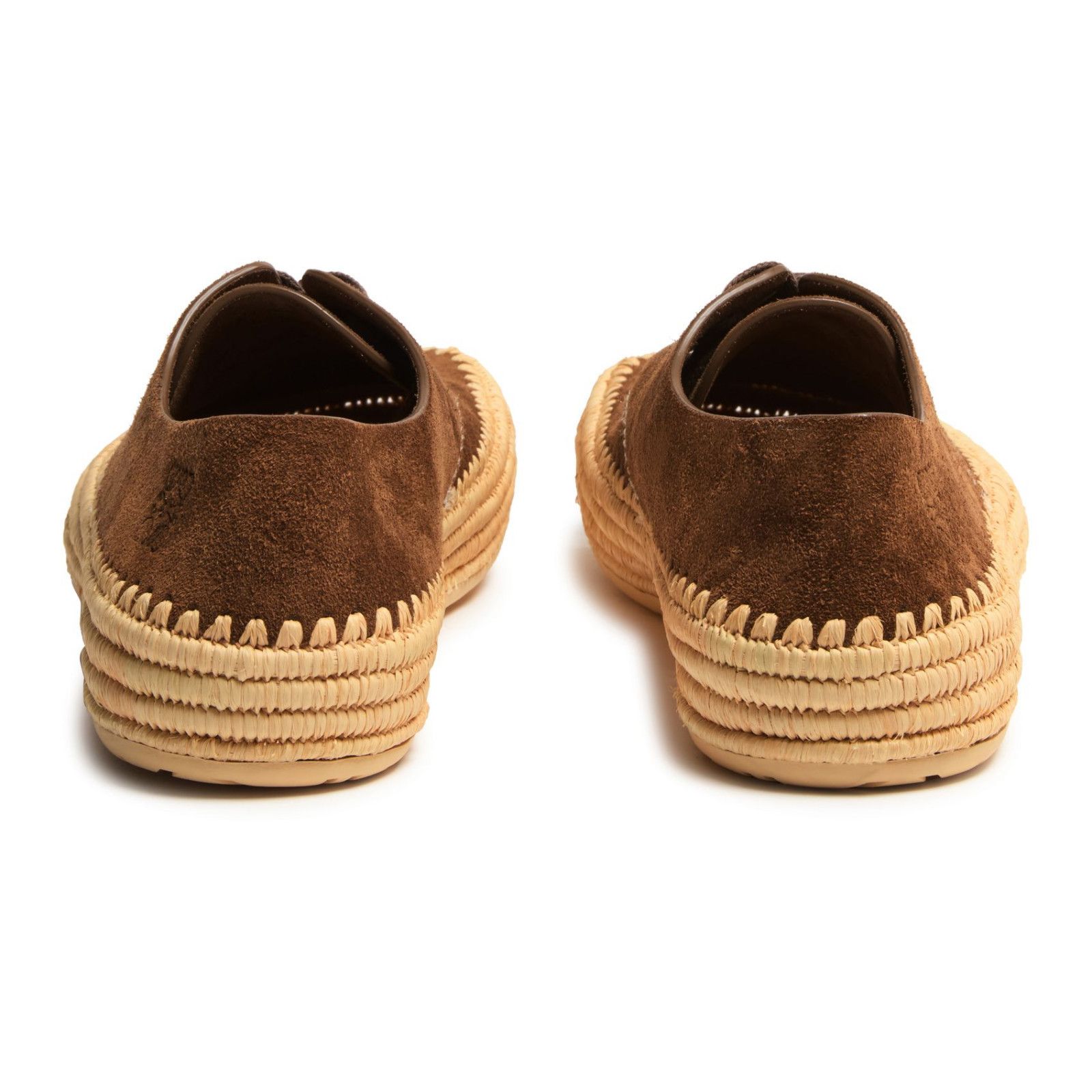 Loewe LOEWE Rio Taupe Suede Lace Espadrilles New & Authentic (Men' Size US 9 / EU 42 - 3 Thumbnail