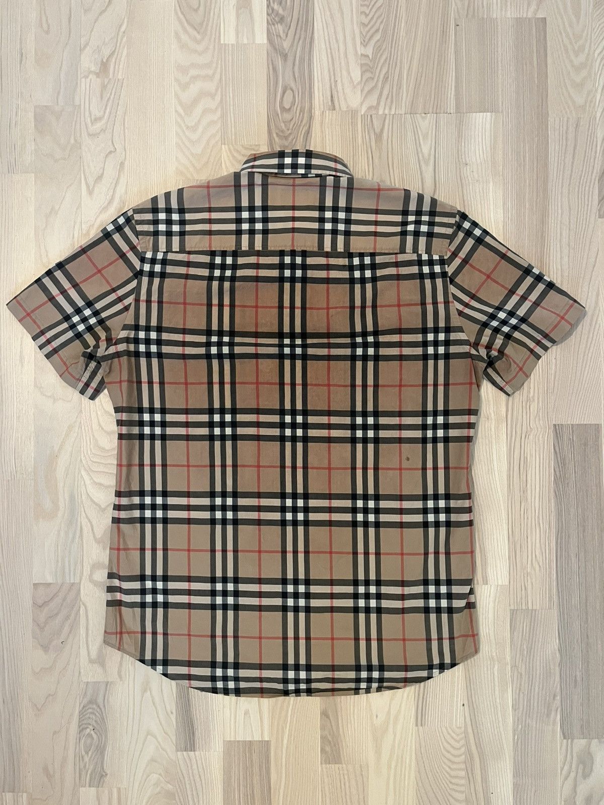 Burberry 2021 Burberry slim fit short sleeved shirt Size US M / EU 48-50 / 2 - 2 Thumbnail