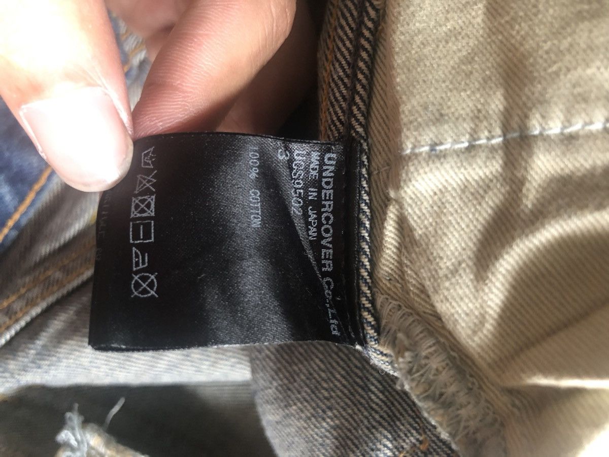 Undercover Grail🔥Undercover Processing Straight Pants distressed denim Size US 34 / EU 50 - 8 Thumbnail