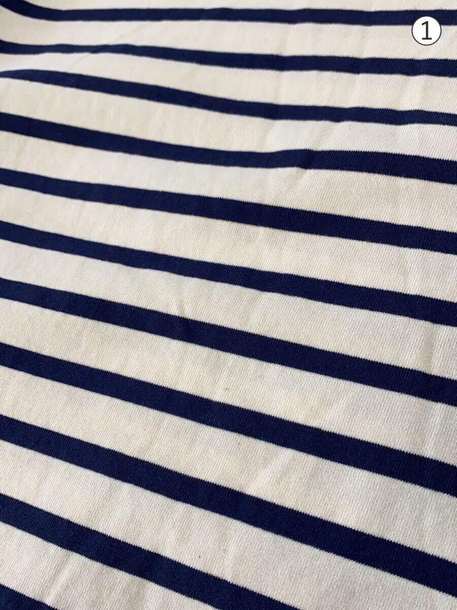 Comme des Garcons × Comme des Garcons Homme SS22 Reconstructed Striped Long Sleeve Tee Size US S / EU 44-46 / 1 - 6 Thumbnail