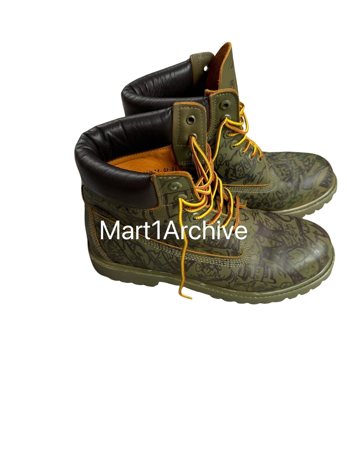 Timberland Timberland x Mowalola Graffiti 6-Inch Boots Size 9 Size US 9 / EU 42 - 1 Thumbnail