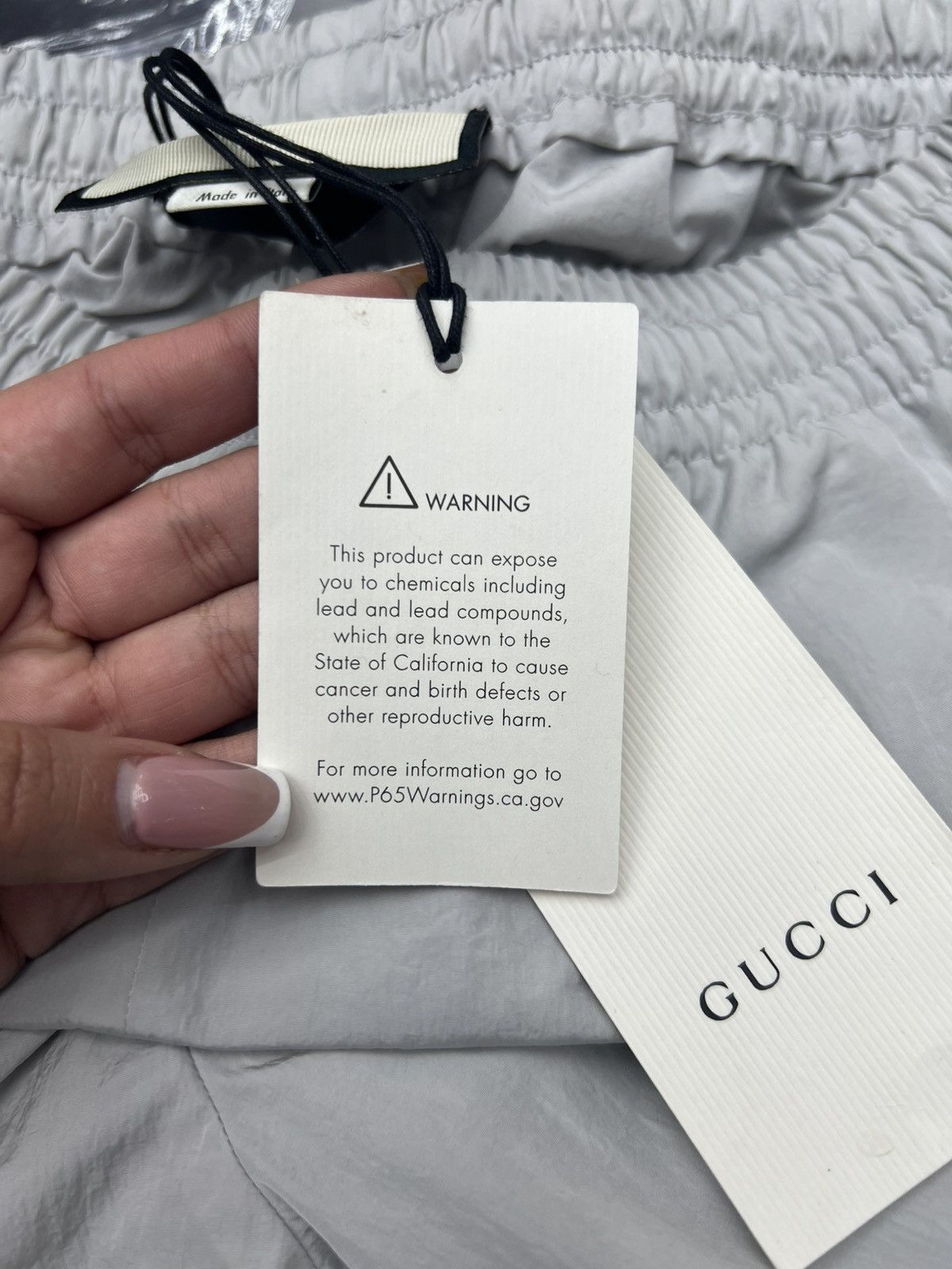 Gucci Gucci Nylon Jogger Pants Size US 30 / EU 46 - 7 Thumbnail