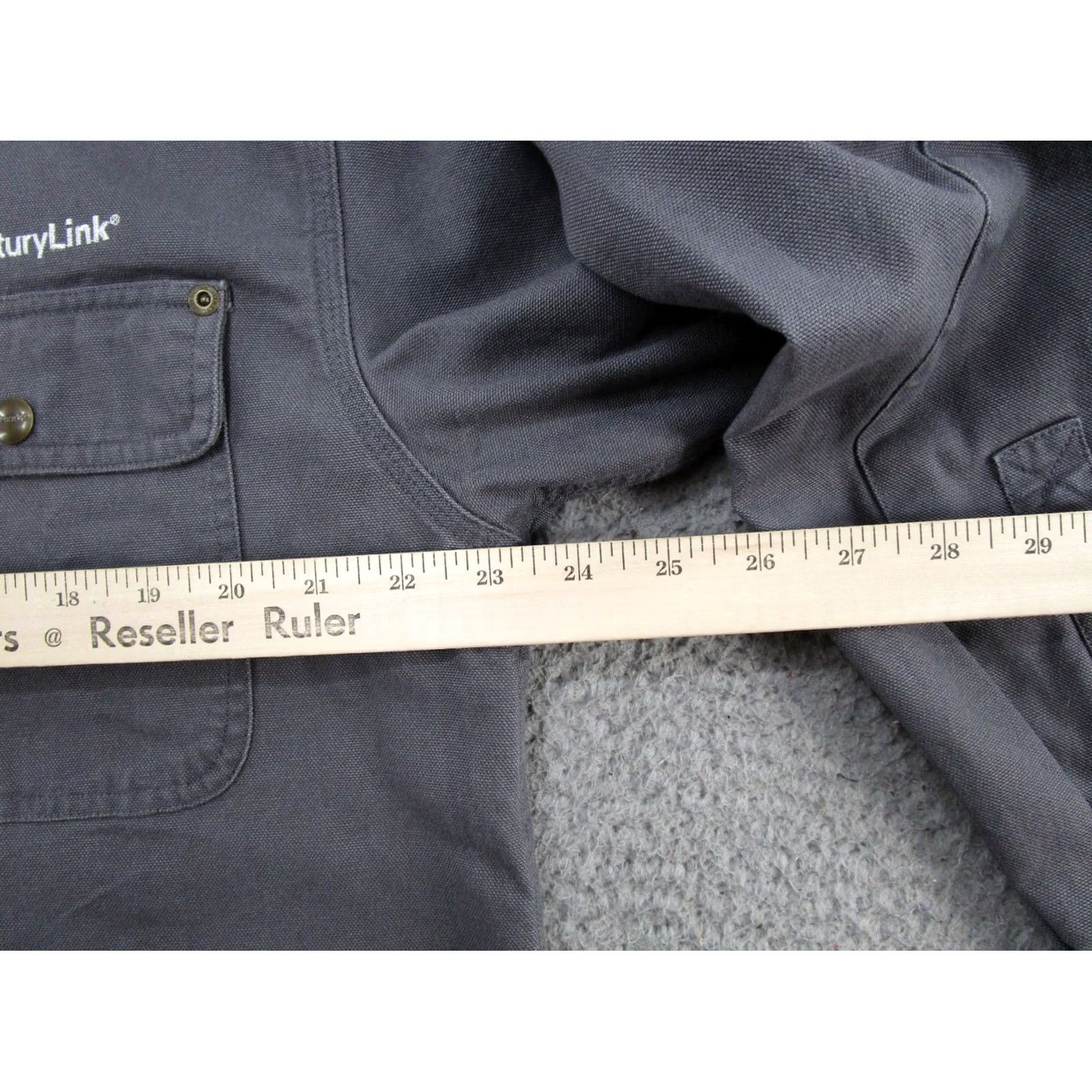 Carhartt Carhartt Jacket Mens M Gray Canvas Shirt Jacket Lined 100590 Workwear 90s Outdoor Pockets Size US M / EU 48-50 / 2 - 6 Thumbnail