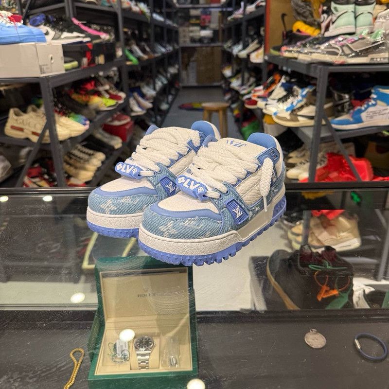 Louis Vuitton Louis Vuitton Trainer Maxi Low Top Sneakers -2508 Size US 6.5 / EU 39-40 - 1 Thumbnail