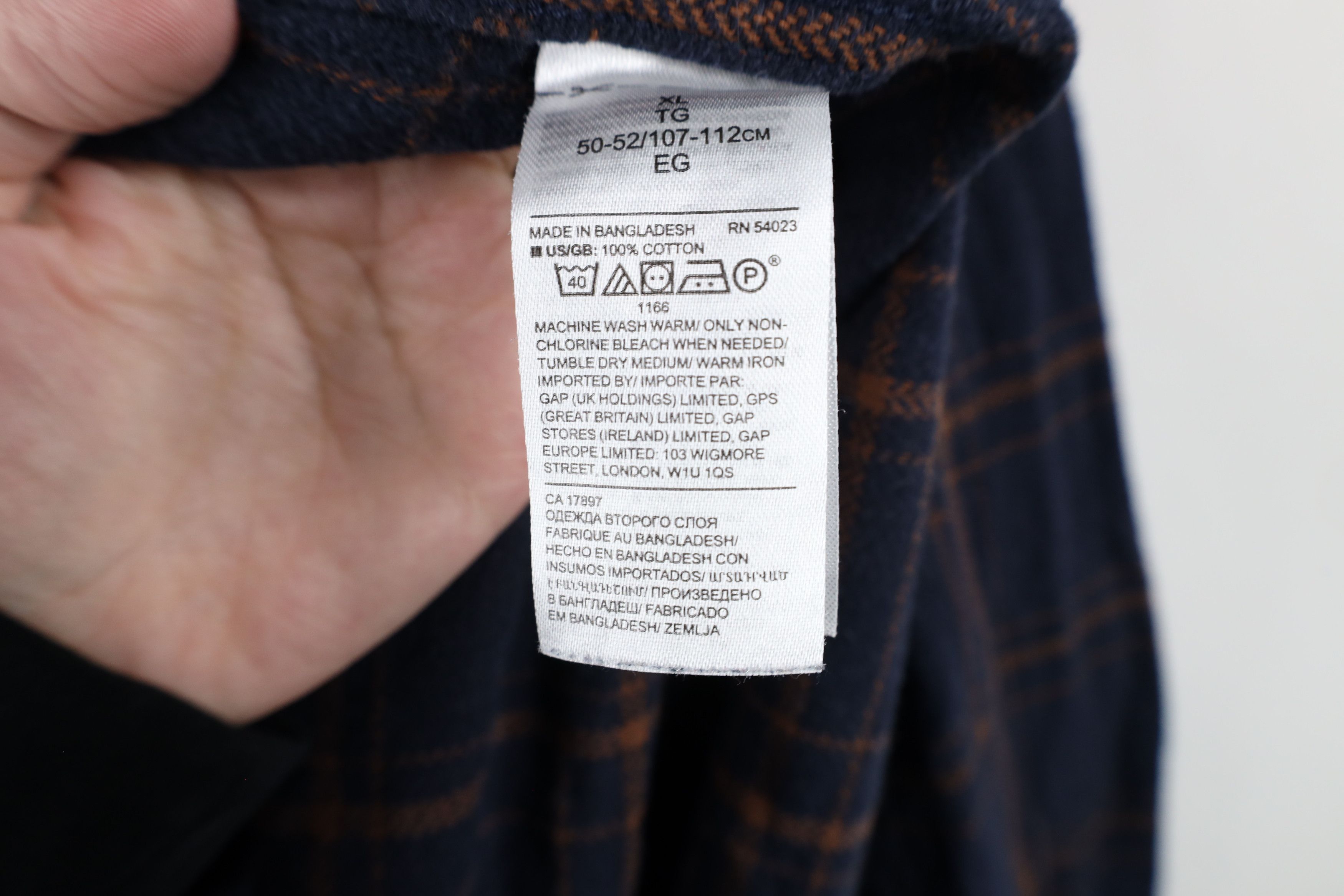 Banana Republic × Vintage Banana Republic Collared Long Sleeve Button Shirt Plaid Size US XL / EU 56 / 4 - 7 Thumbnail