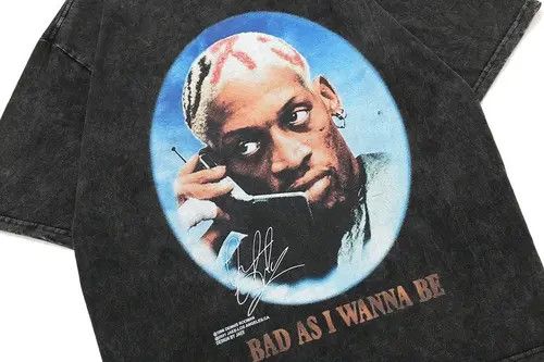 VIBE Streetwear Oversized Punk Graphic Tee Size US XL / EU 56 / 4 - 3 Thumbnail