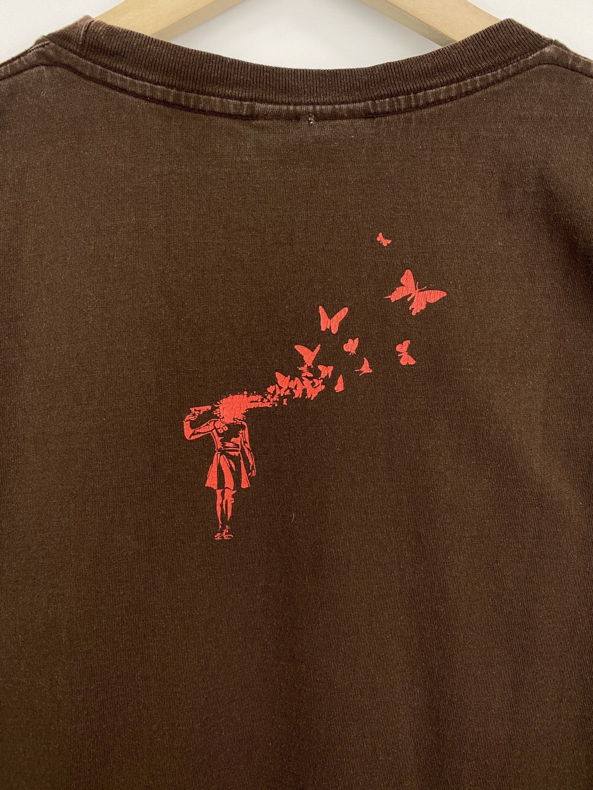 Other Vintage 90s Shot In The Head T-Shirt Banksy Art Style Y2K Size US L / EU 52-54 / 3 - 8 Thumbnail