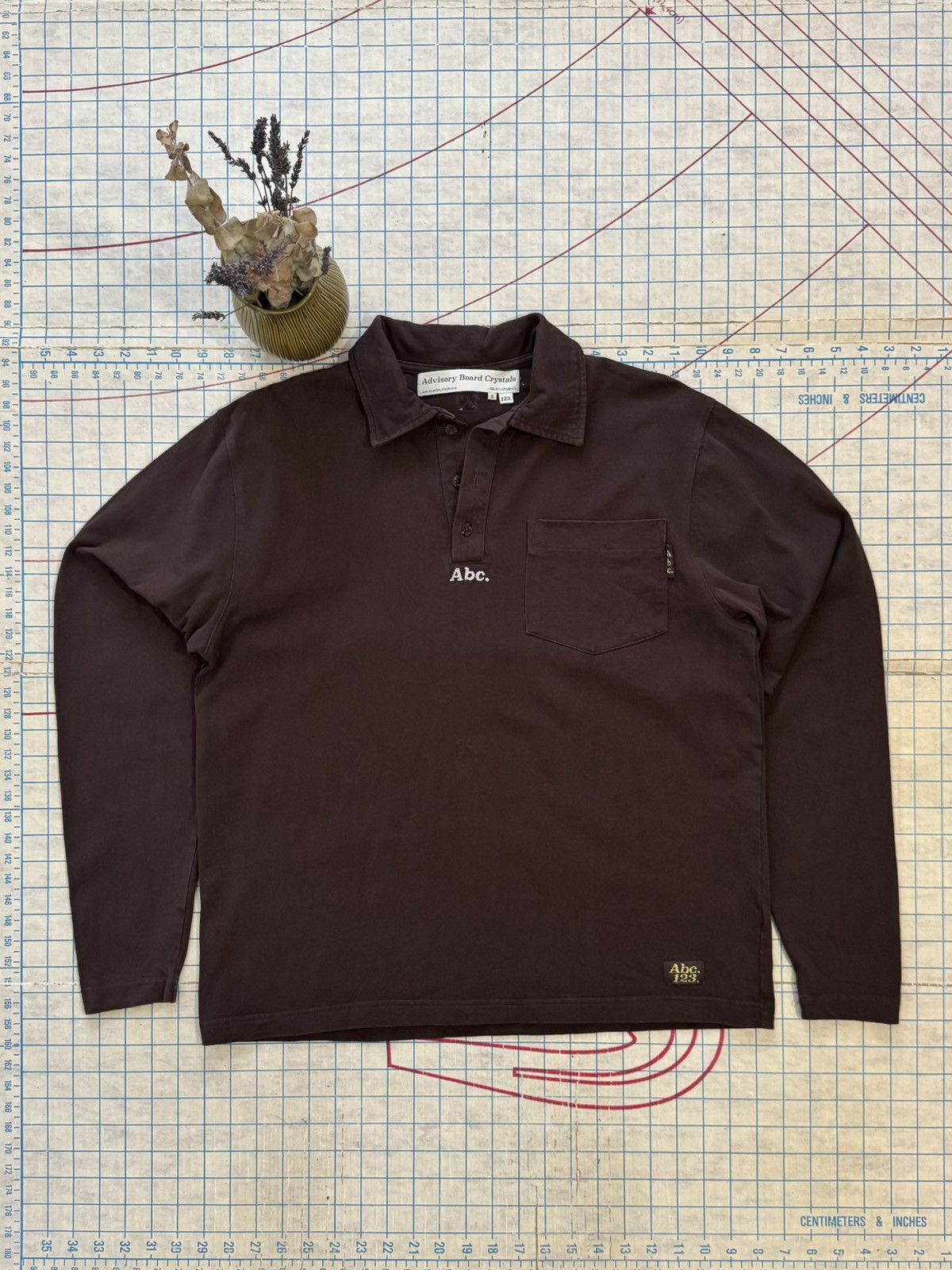 Advisory Board Crystals Advisory Boars Crystals Long Sleeve Polo Shirt Brown Small Size US S / EU 44-46 / 1 - 1 Thumbnail
