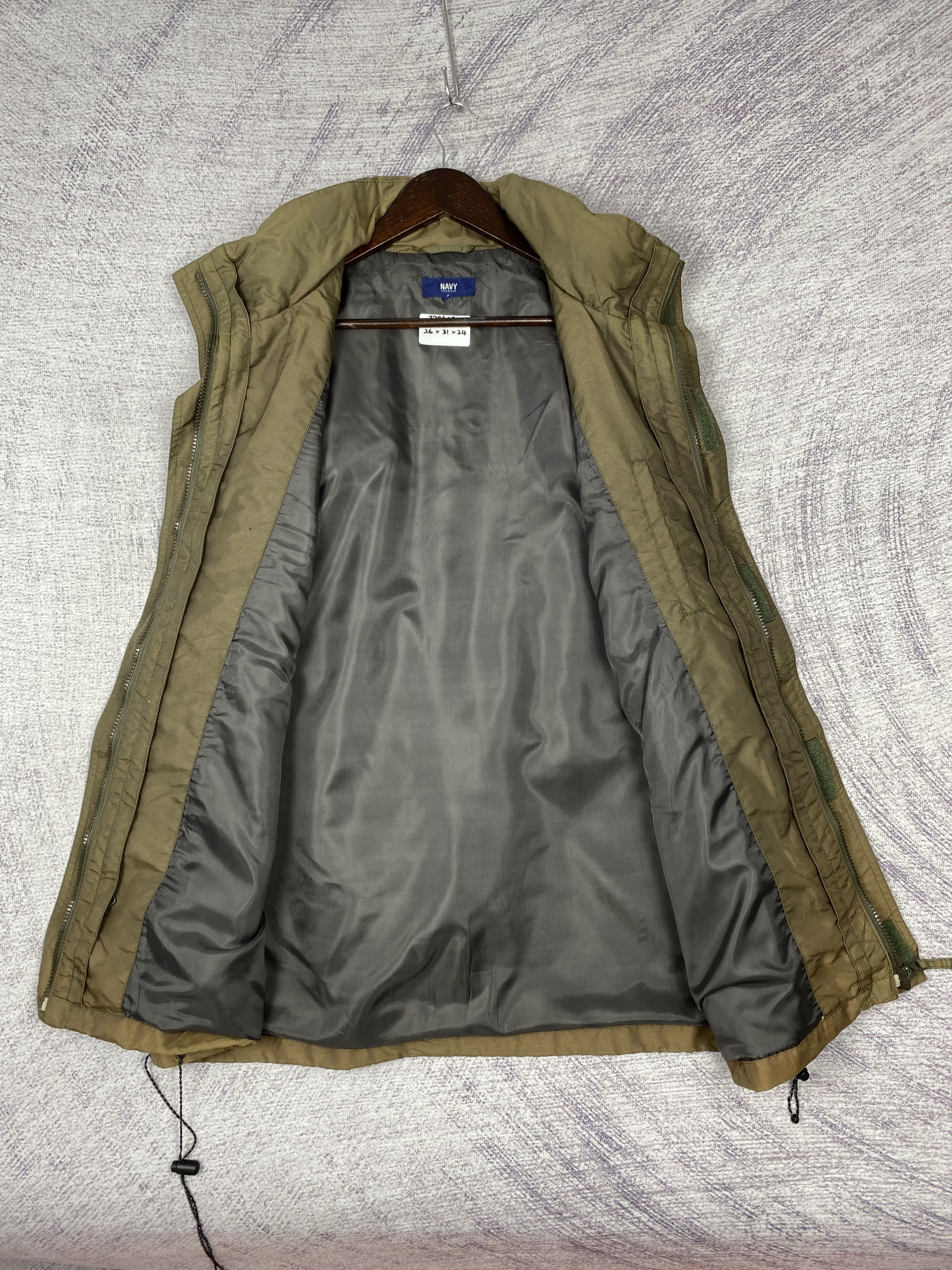 Old Navy Vintage Navy Produce Zip Up Light Jacket Size US L / EU 52-54 / 3 - 6 Thumbnail