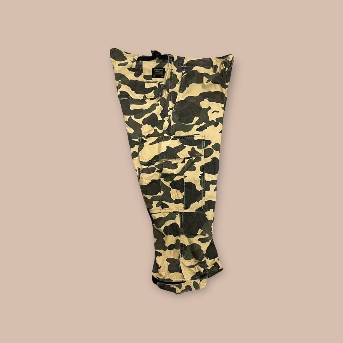 Bape Bape 1st Camo 6 Pocket Cropped Pants Size US 34 / EU 50 - 4 Thumbnail