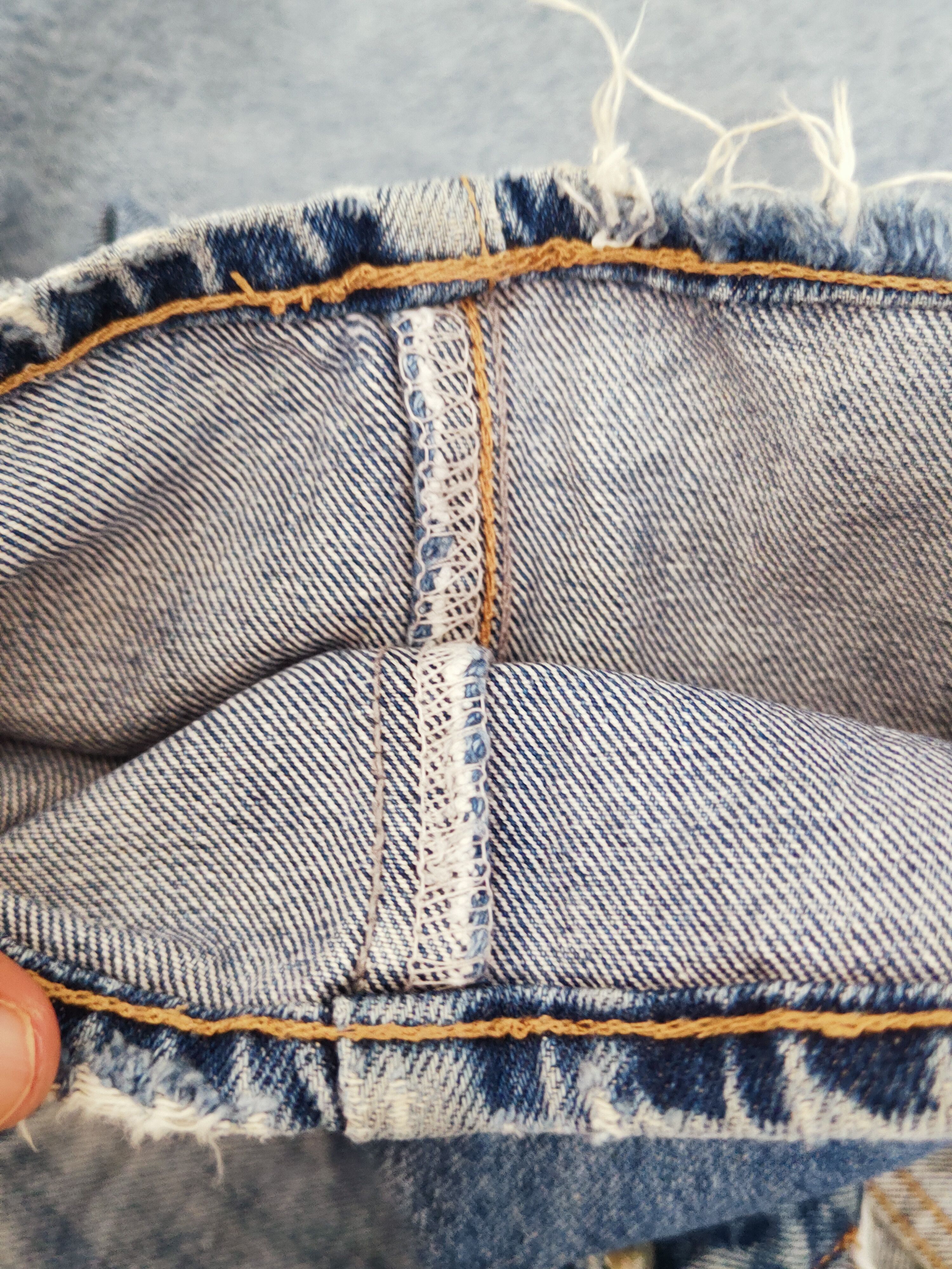 Japanese Brand Japanese Brand Blue Distressed Ripped denim Jeans #W802 Size US 28 / EU 44 - 15 Thumbnail