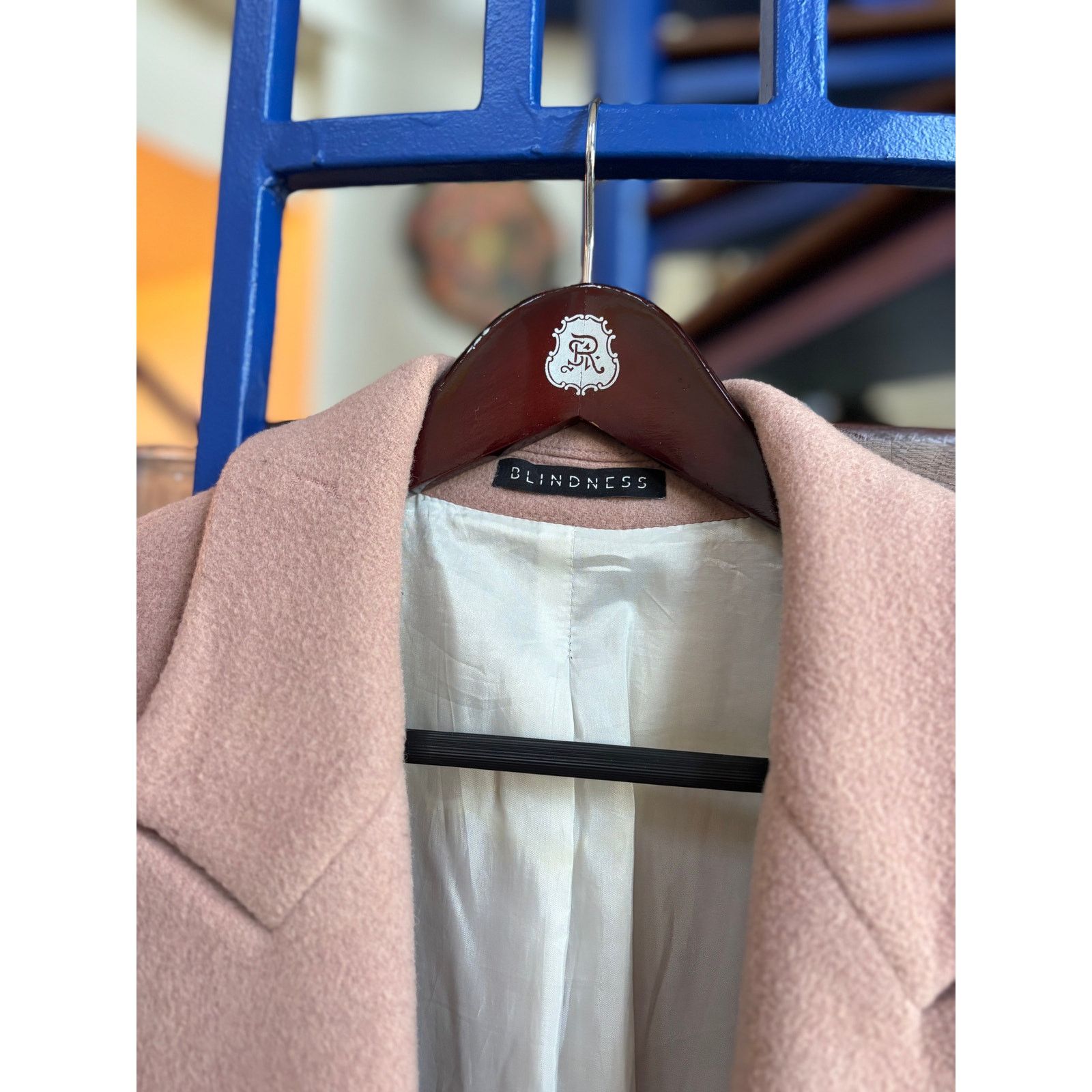Japanese Brand Blindness Japan Pink Wool Blend Long Coat Size M Size US M / EU 48-50 / 2 - 2 Thumbnail