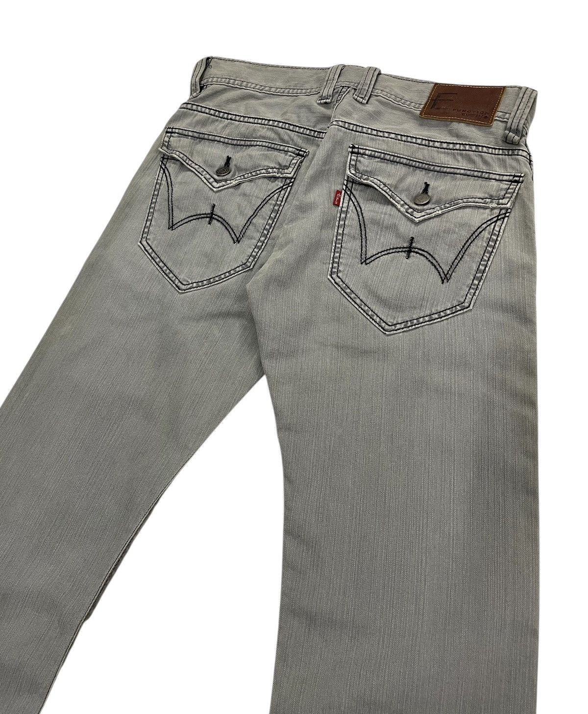 Japanese Brand Vintage Edwin Japan Flare Jeans Size US 31 - 6 Thumbnail