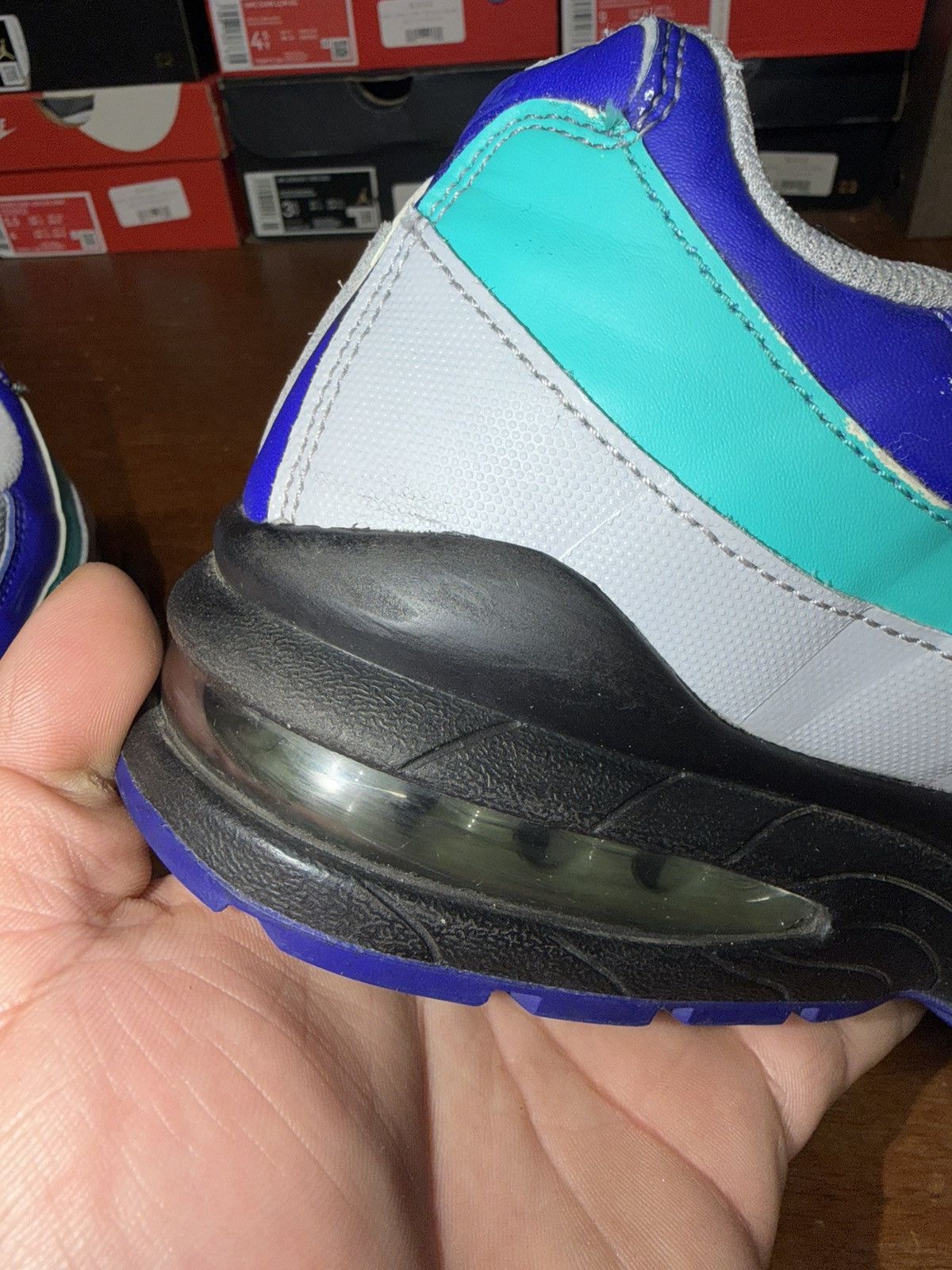 Nike Nike Air Max 95 GS Indigo Burst size 7 Size US 7 / EU 40 - 10 Thumbnail