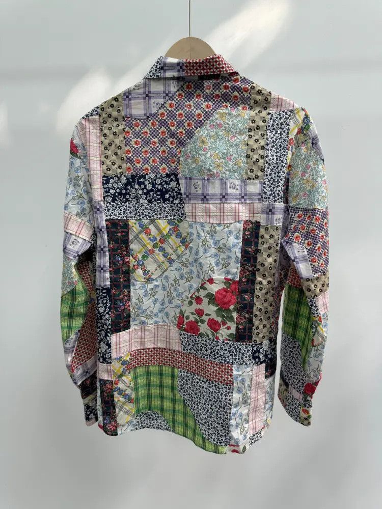 Miu Miu Sz 44 Miu Miu Boro Fabric Shirt Size US S / EU 44-46 / 1 - 3 Thumbnail