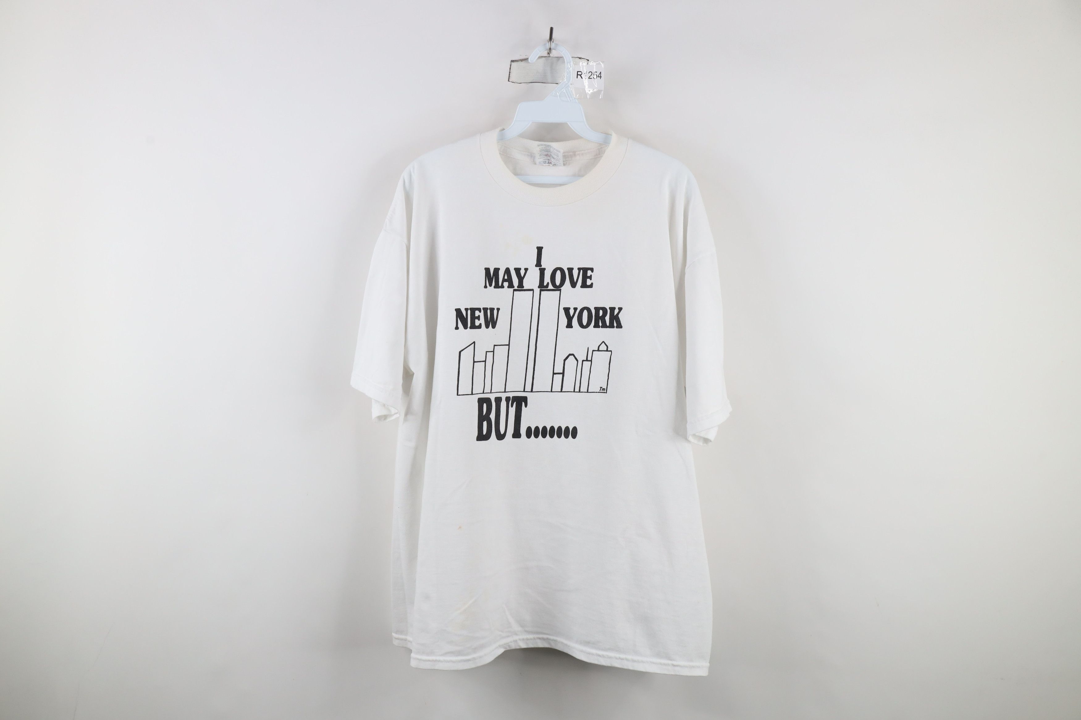 Vintage Vintage New York I Hate New York Yankees Baseball T-Shirt Size US XL / EU 56 / 4 - 1 Thumbnail
