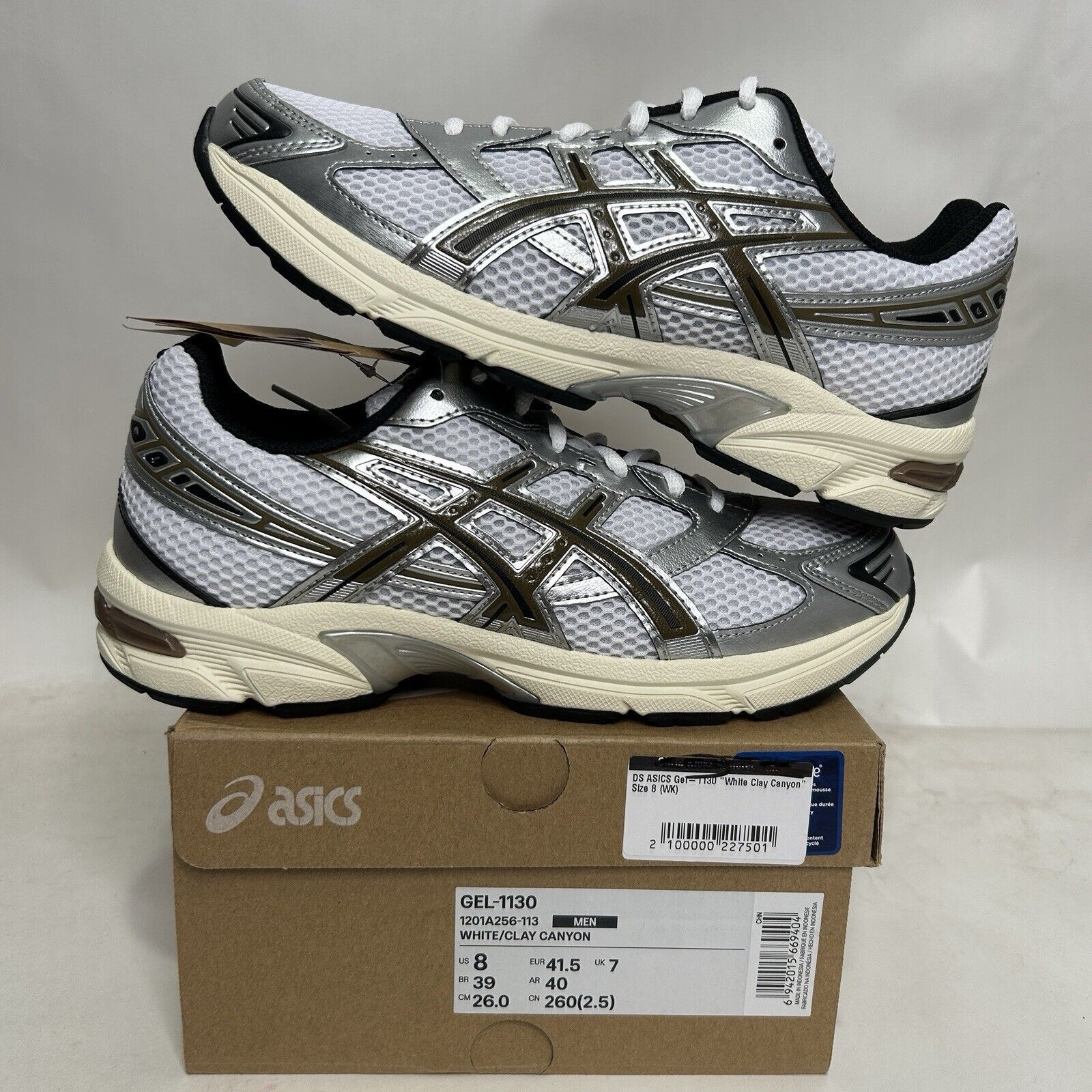 Asics ASICS Gel-1130 “White Clay Canyon” 2024 Size US 8 / EU 41 - 1 Thumbnail