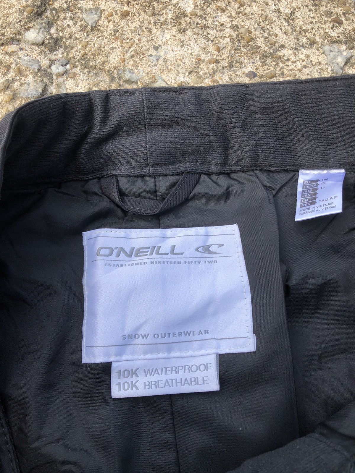 Japanese Brand O’neill Hyperdry Thinsulate Black Snow Pants Size US 30 / EU 46 - 14 Thumbnail