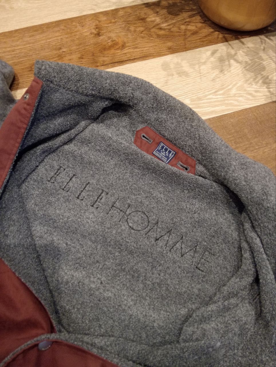 Vintage ELLE HOMME PARIS FLEECE JACKET Size M / US 6-8 / IT 42-44 - 14 Thumbnail