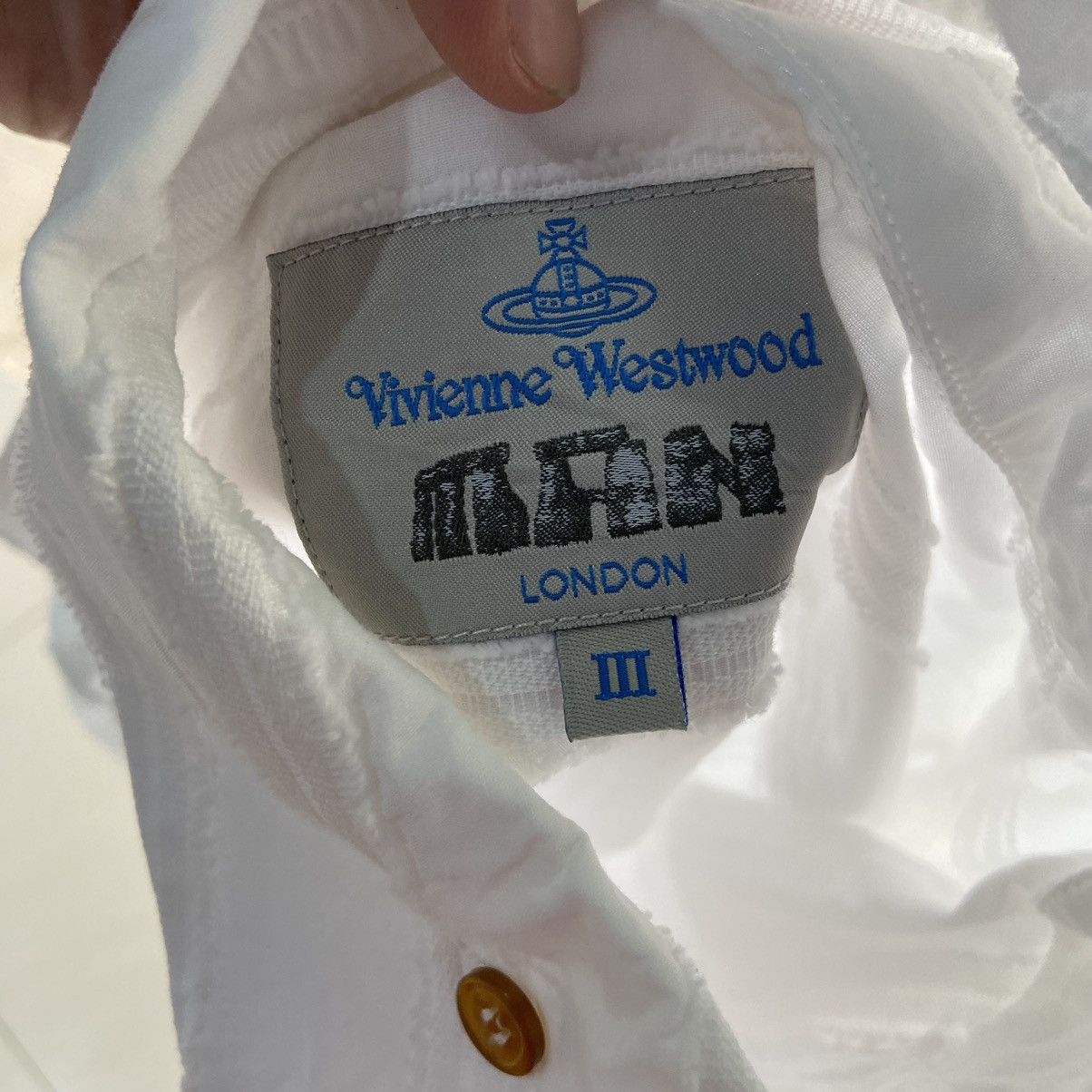 Vivienne Westwood 🔥 Rare 🔥 Vivienne Westwood White Shirt Size US M / EU 48-50 / 2 - 7 Thumbnail