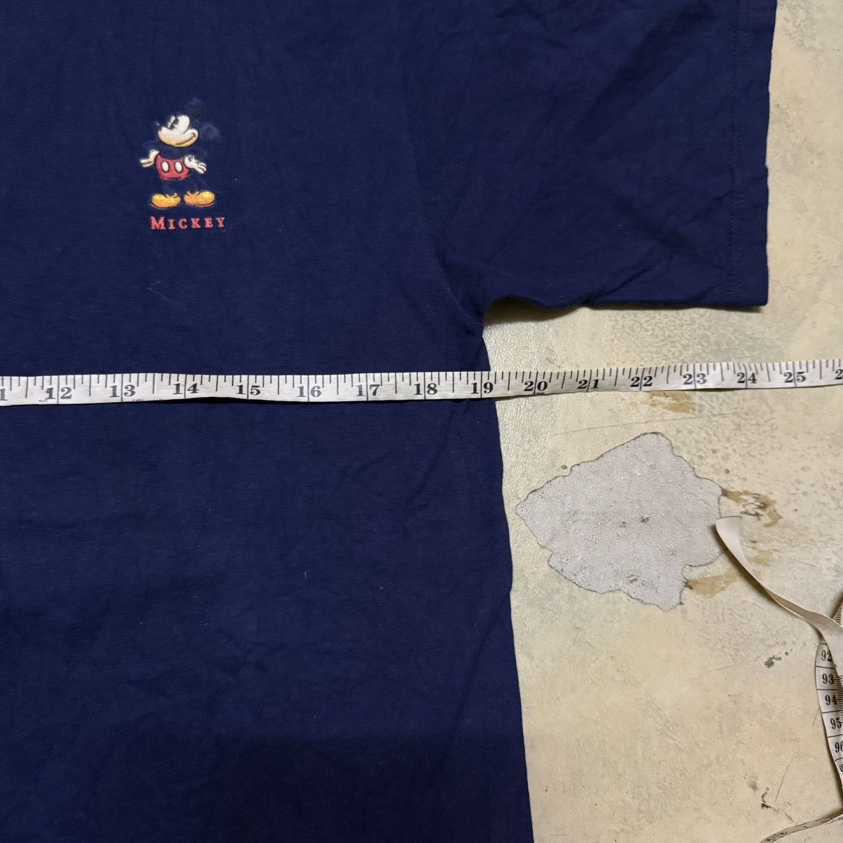 Disney Vintage Mickey Mouse By Disney Big Logo T Shirt Size US M / EU 48-50 / 2 - 8 Thumbnail