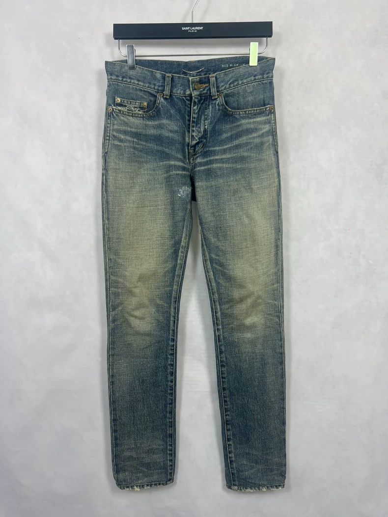 Saint Laurent Paris Saint Laurent Paris Cats must be washed and patched to mak Size US 27 - 1 Thumbnail