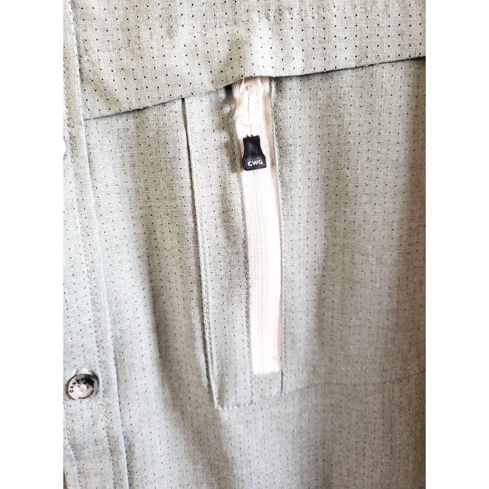 Vintage Canada Weather Gear Button Down Shirt Mens Large Collared Size US XXL / EU 58 / 5 - 5 Thumbnail