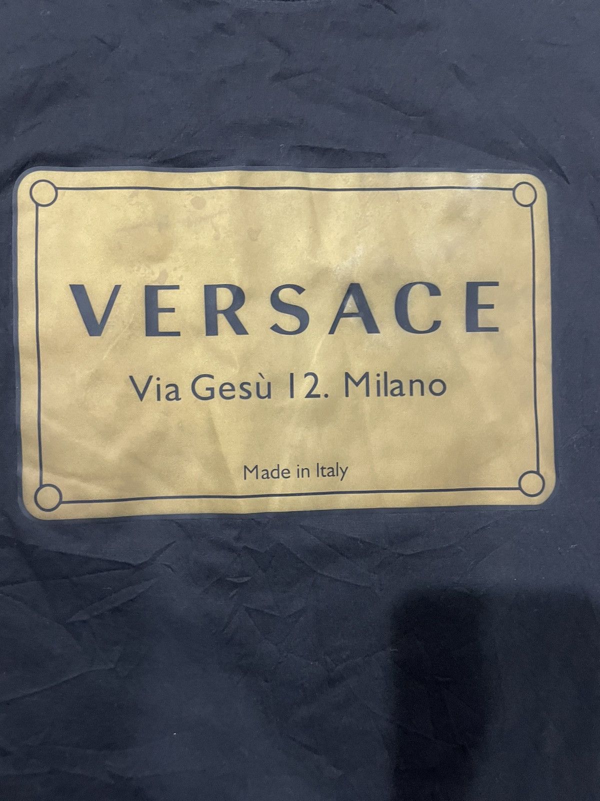 Versace VERSACE Signage Patches Tee Size US M / EU 48-50 / 2 - 7 Thumbnail