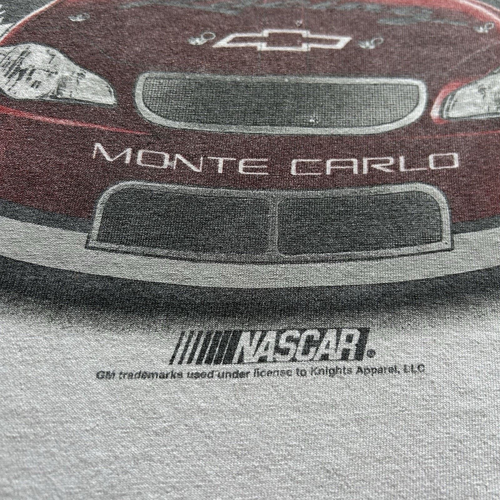 NASCAR Vintage Chevrolet Racing T Shirt XL Y2K Nascar Monte Carlo Size US XL / EU 56 / 4 - 3 Thumbnail