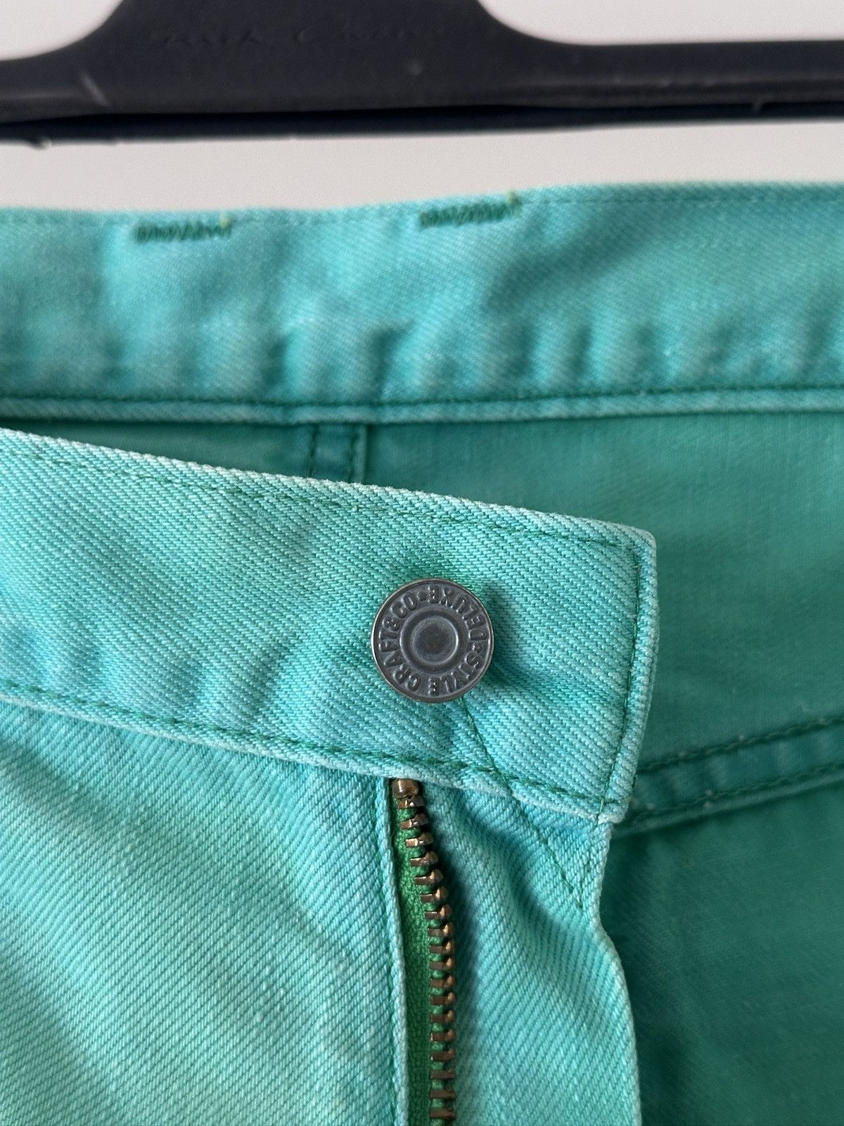 Evisu 2000s Evisu Fairway genes Lime Green Jeans Size US 32 / EU 48 - 12 Thumbnail