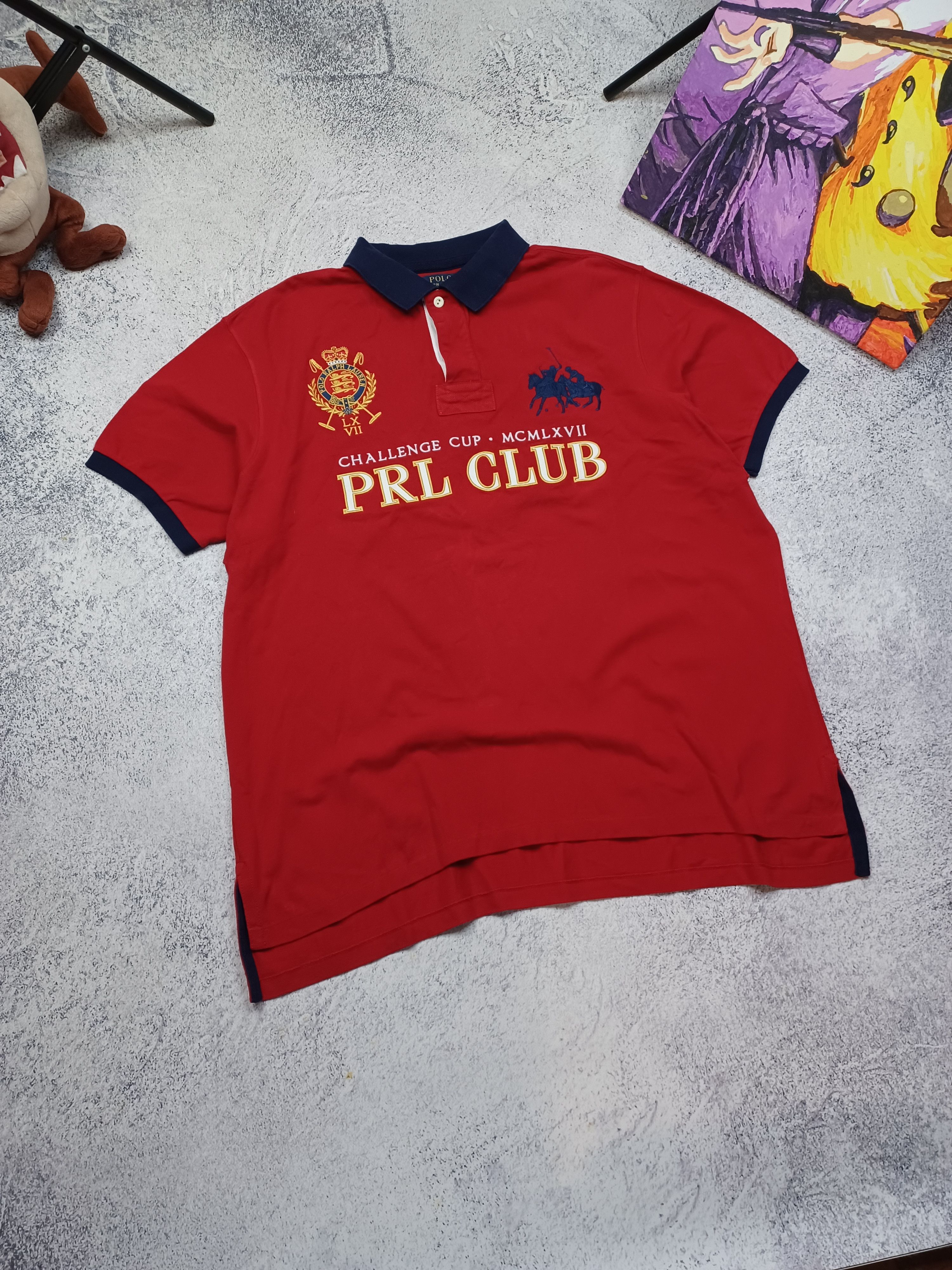 Polo Ralph Lauren Polo Ralph Lauren Challenge Cup PRL Club Polo Shirt Size US XXL / EU 58 / 5 - 1 Thumbnail