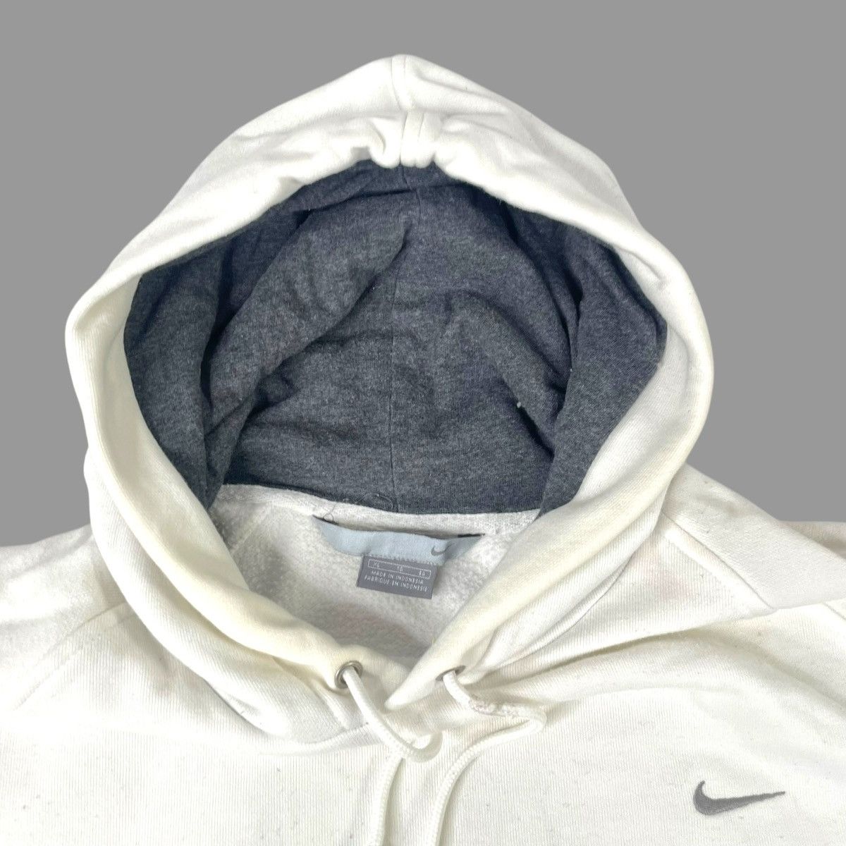 Nike × Vintage Vintage Y2K Nike basic logo hoodie Size US XL / EU 56 / 4 - 5 Thumbnail